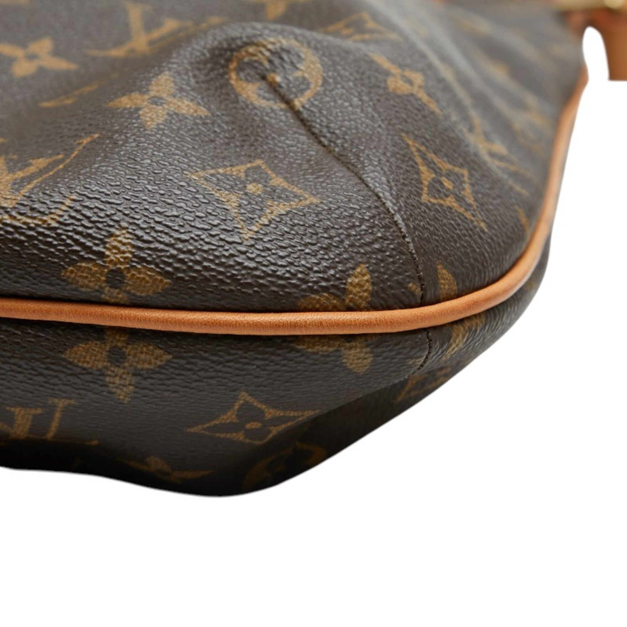 Louis Vuitton Brown Pvc Leather Shoulder Bag (Pre-Owned)