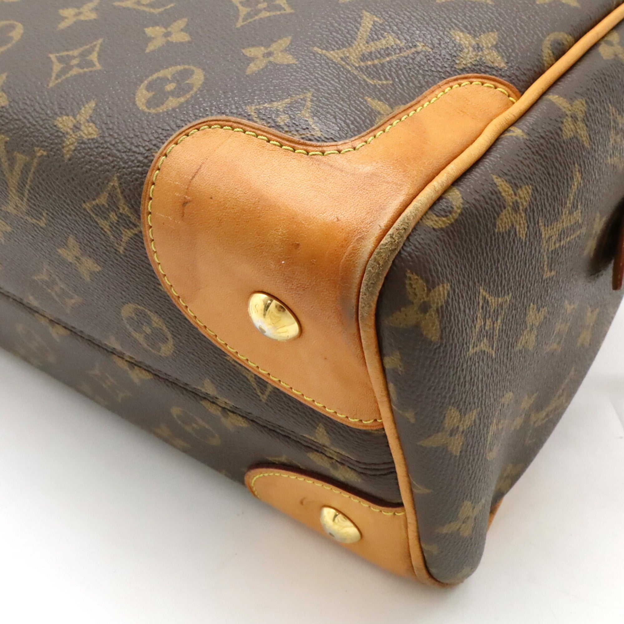 Louis Vuitton Brown Monogram Monogram Handbag Shoulder Bag Tote Bag (Pre-Owned)