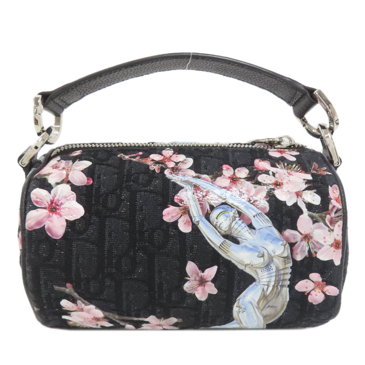 Christian Dior Black Canvas Handbag (Pre-Owned)