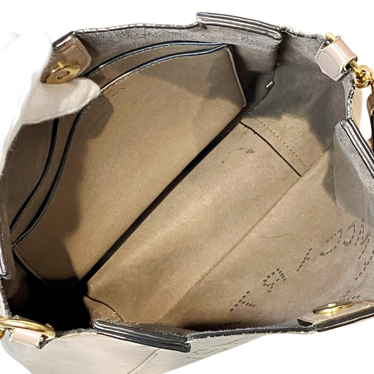 Stella Mccartney Beige Leather Shoulder Bag (Pre-Owned)