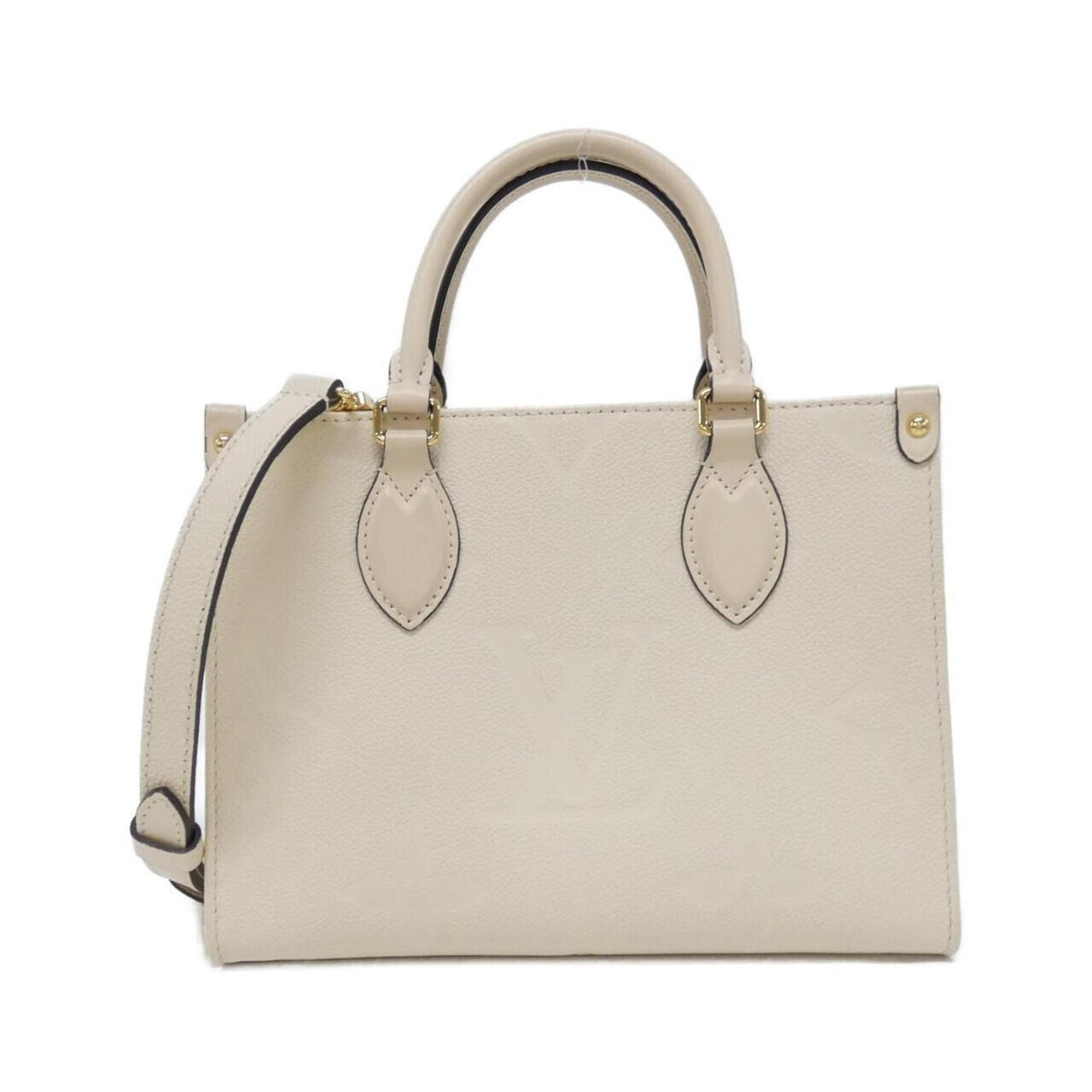 Louis Vuitton Beige Monogram Empreinte Handbag (Pre-Owned)