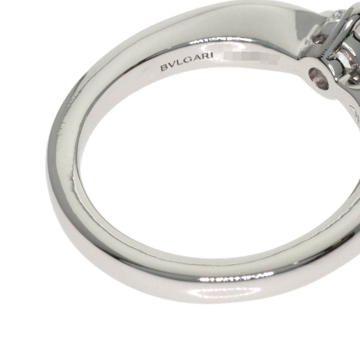 Bvlgari Platinum 950 Band Ring (Pre-Owned)
