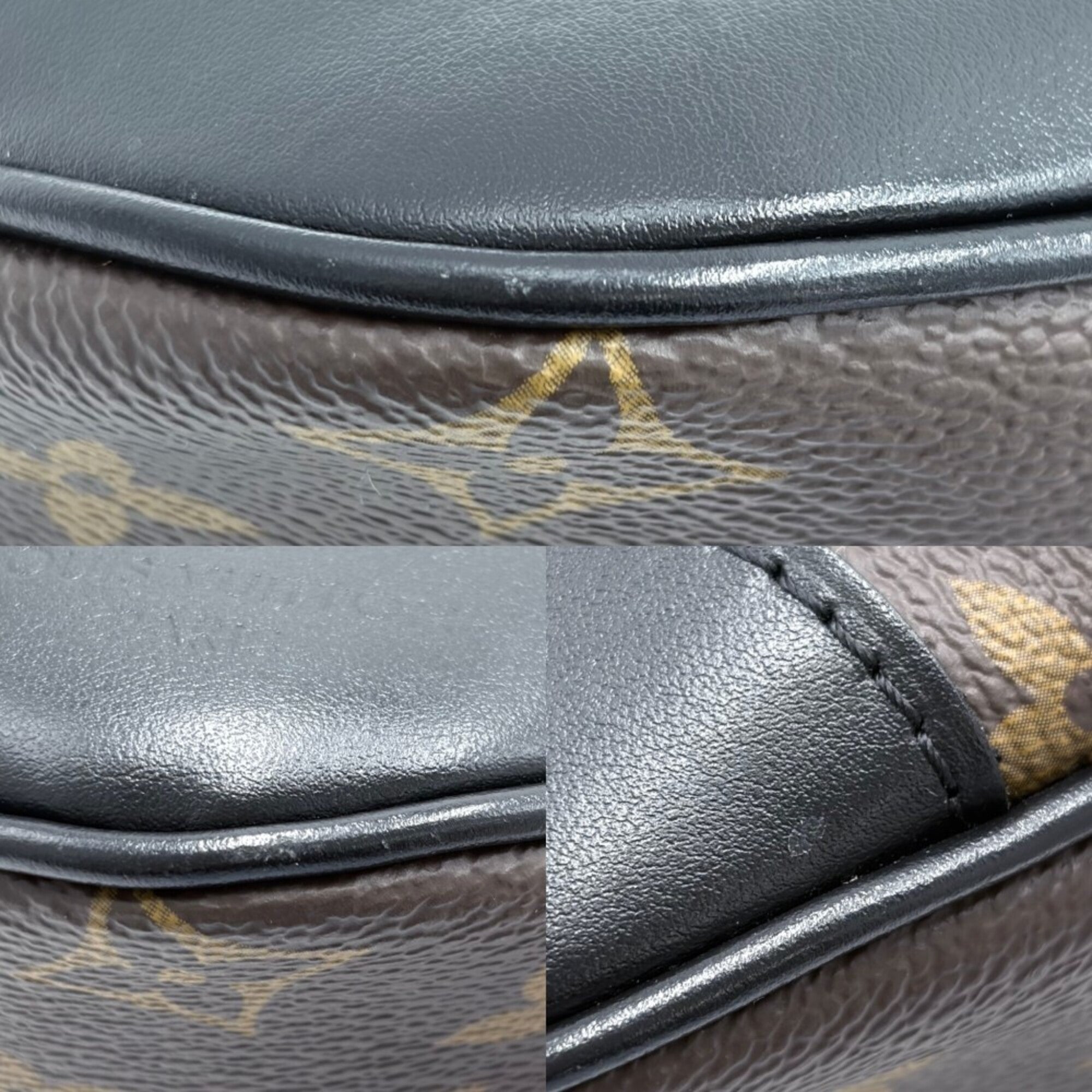 Louis Vuitton Brown Noir Monogram Shoulder Bag (Pre-Owned)