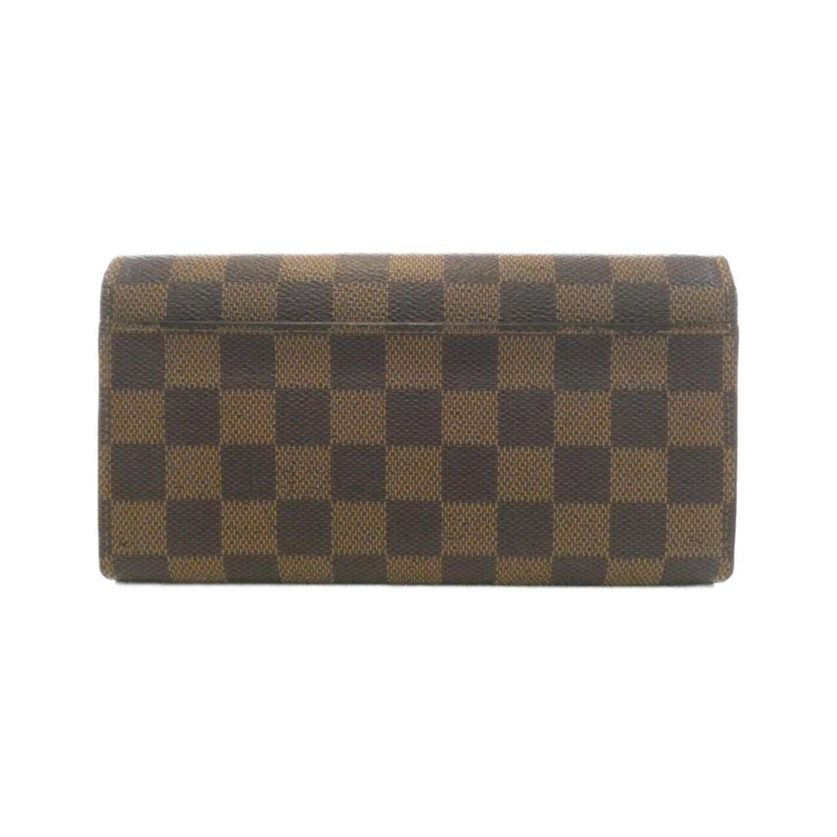 Louis Vuitton Ebene Coated Canvas Long Wallet (Bi-Fold) (Pre-Owned)