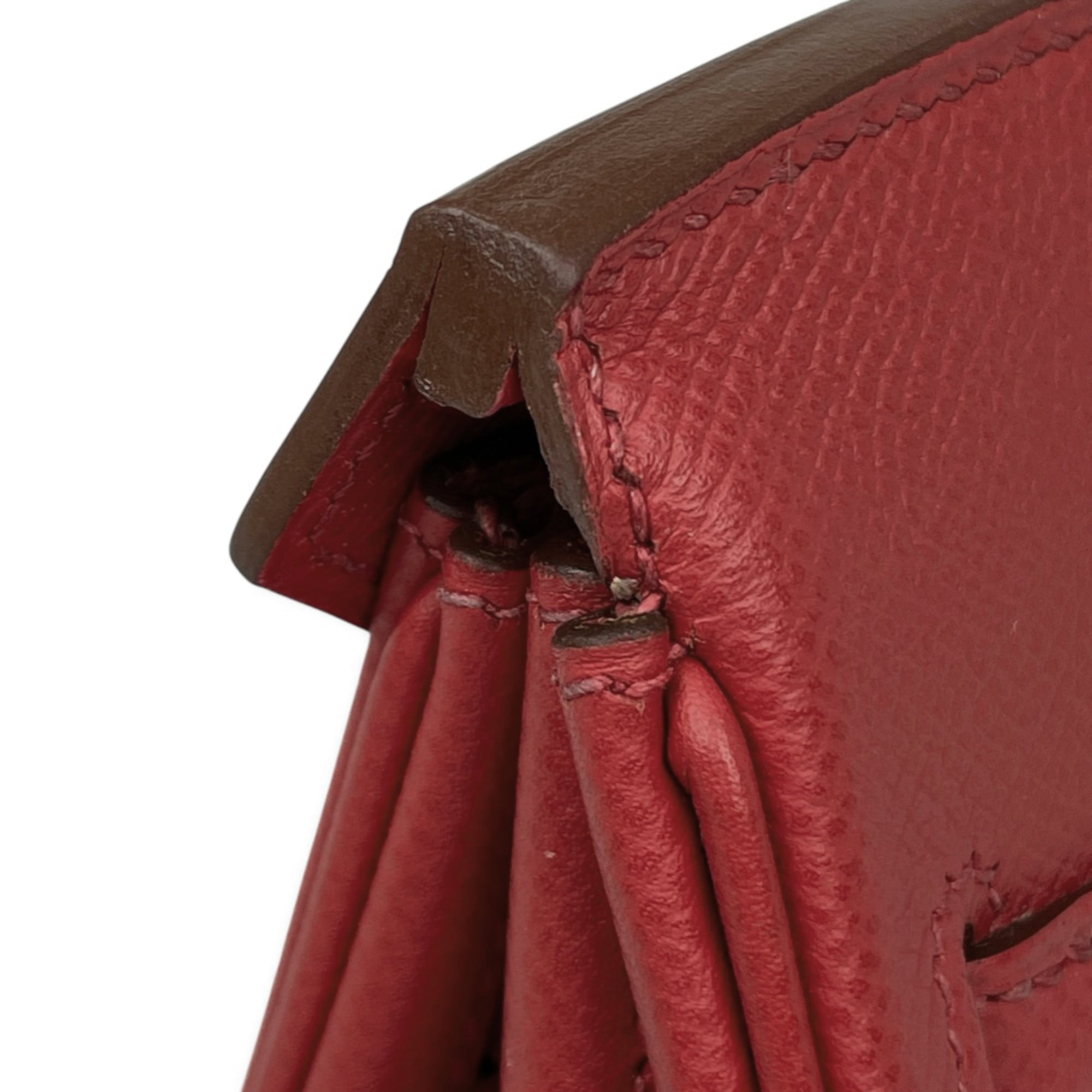 Hermes Birkin Bougainvillier Epsom Leather Handbag (Pre-Owned)