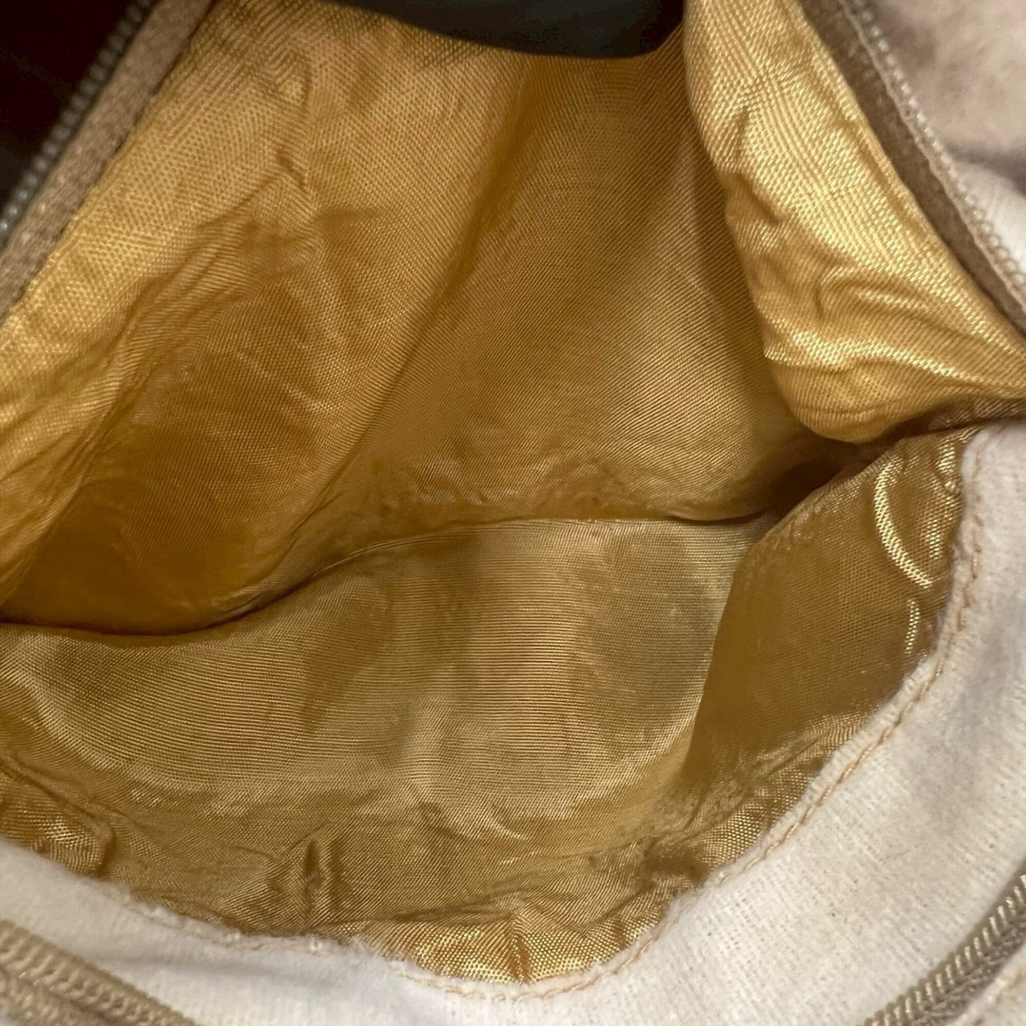 Gucci Brown Leather Pvc Shoulder Bag (Pre-Owned)