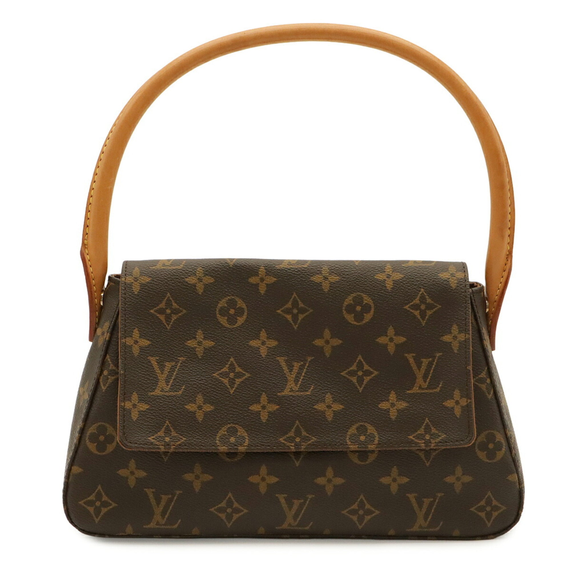 Louis Vuitton Brown Monogram Handbag Shoulder Bag (Pre-Owned)