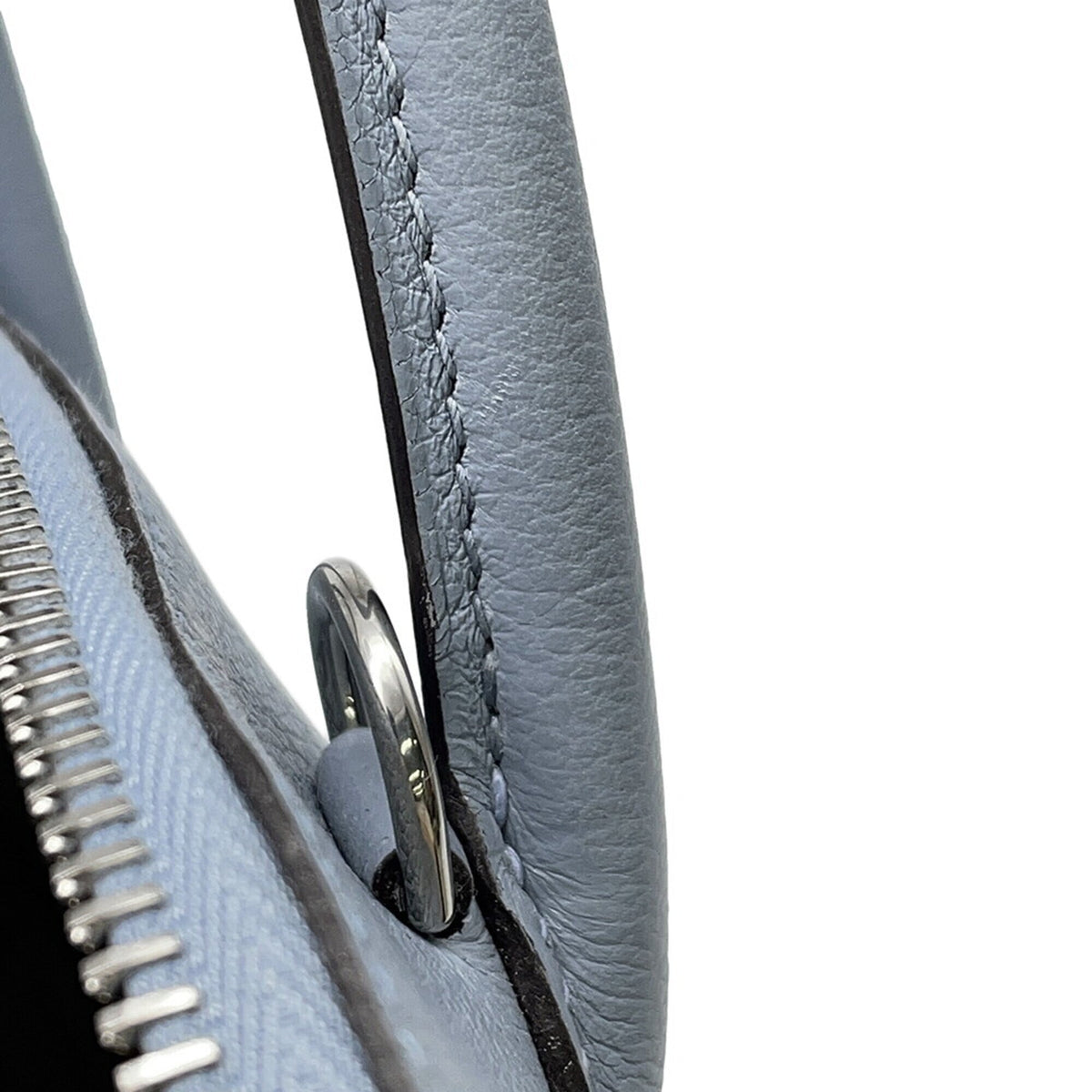 Hermes Blue Lin Handbag (Pre-Owned)