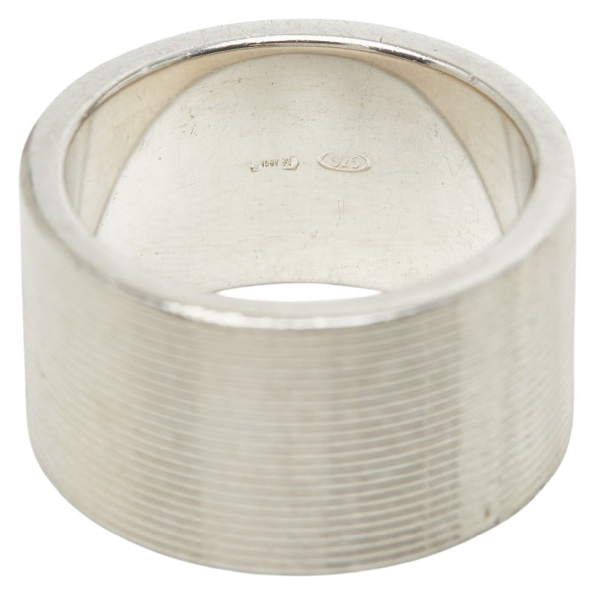 Gucci Silver Silver 925 Band Ring (Pre-Owned)