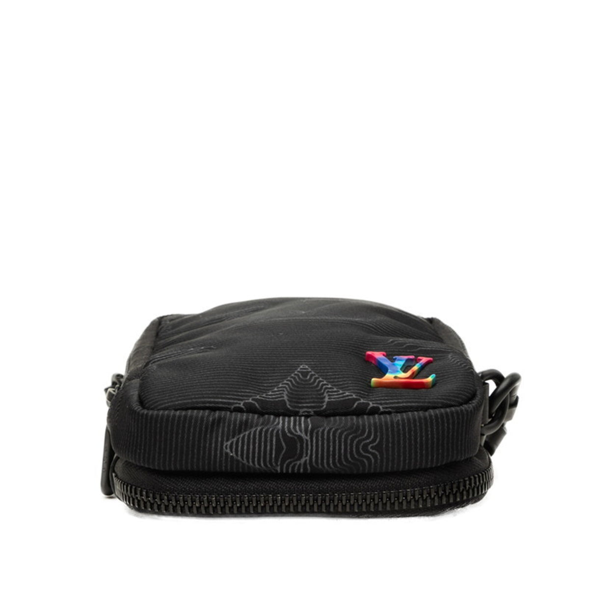 Louis Vuitton Black Nylon Shoulder Bag (Pre-Owned)