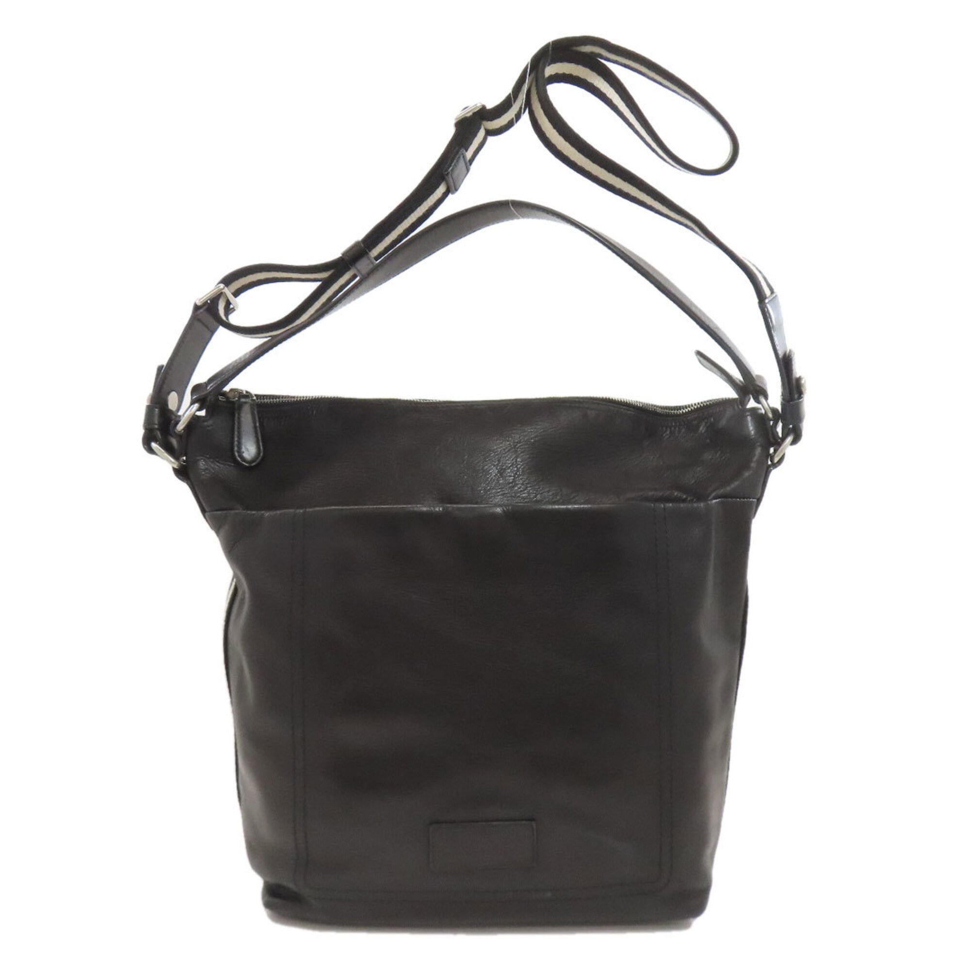 Bally Black Leather Tote Bag (Pre-Owned)