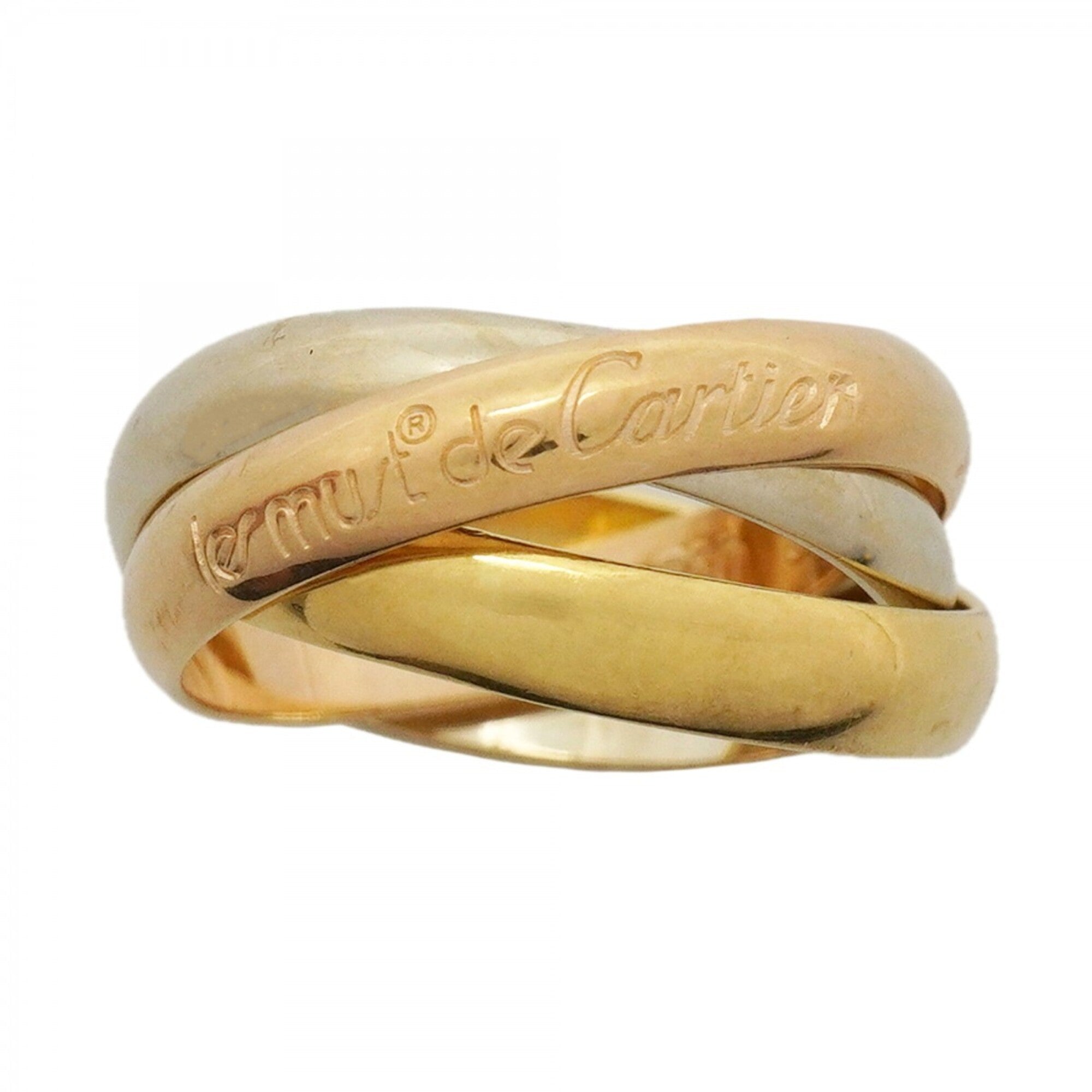 Cartier Yellow Gold (18K) Pink Gold (18K) White Gold (18K) Band Ring (Pre-Owned)