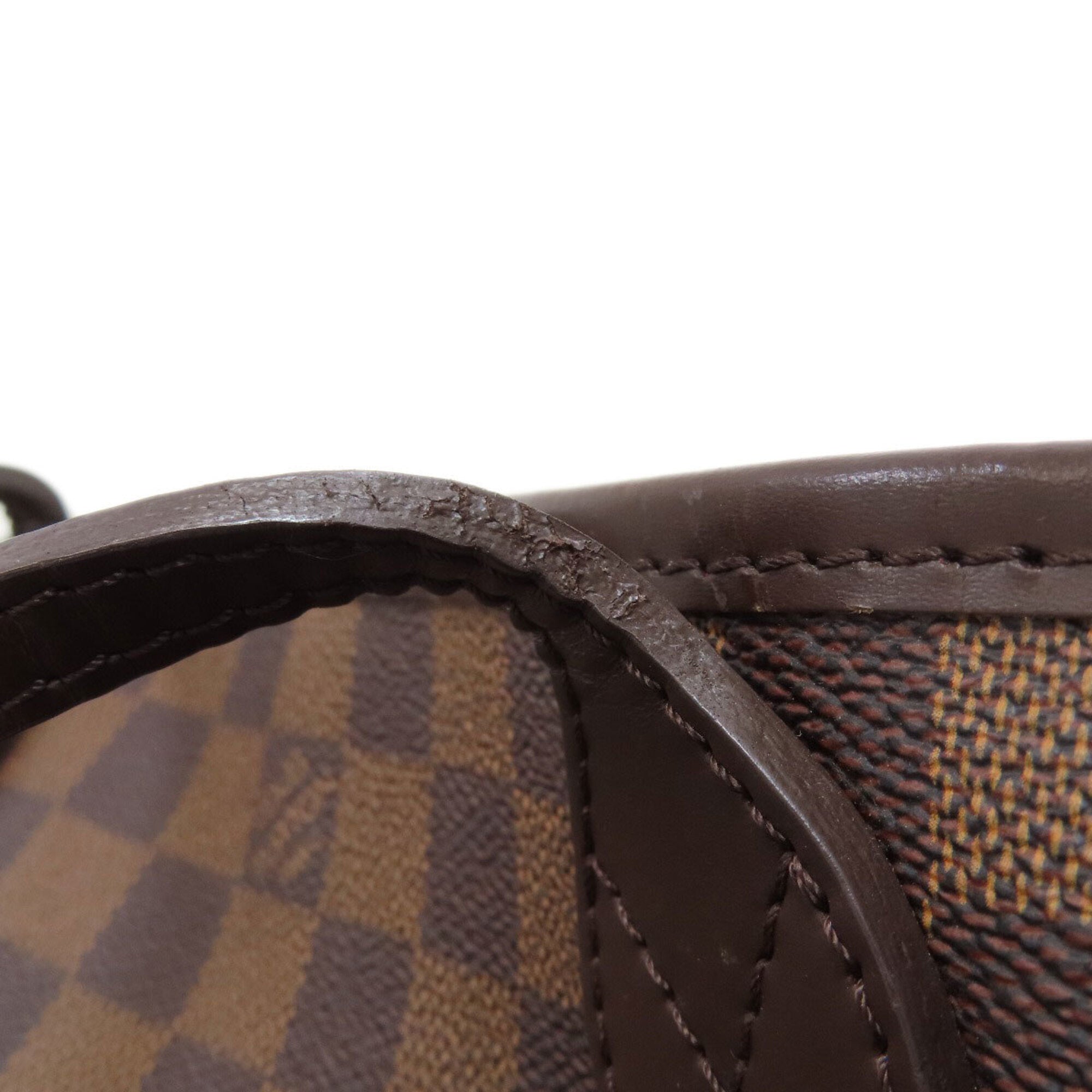 Louis Vuitton Damier Damier Canvas Ebene Damier Canvas Tote Bag (Pre-Owned)