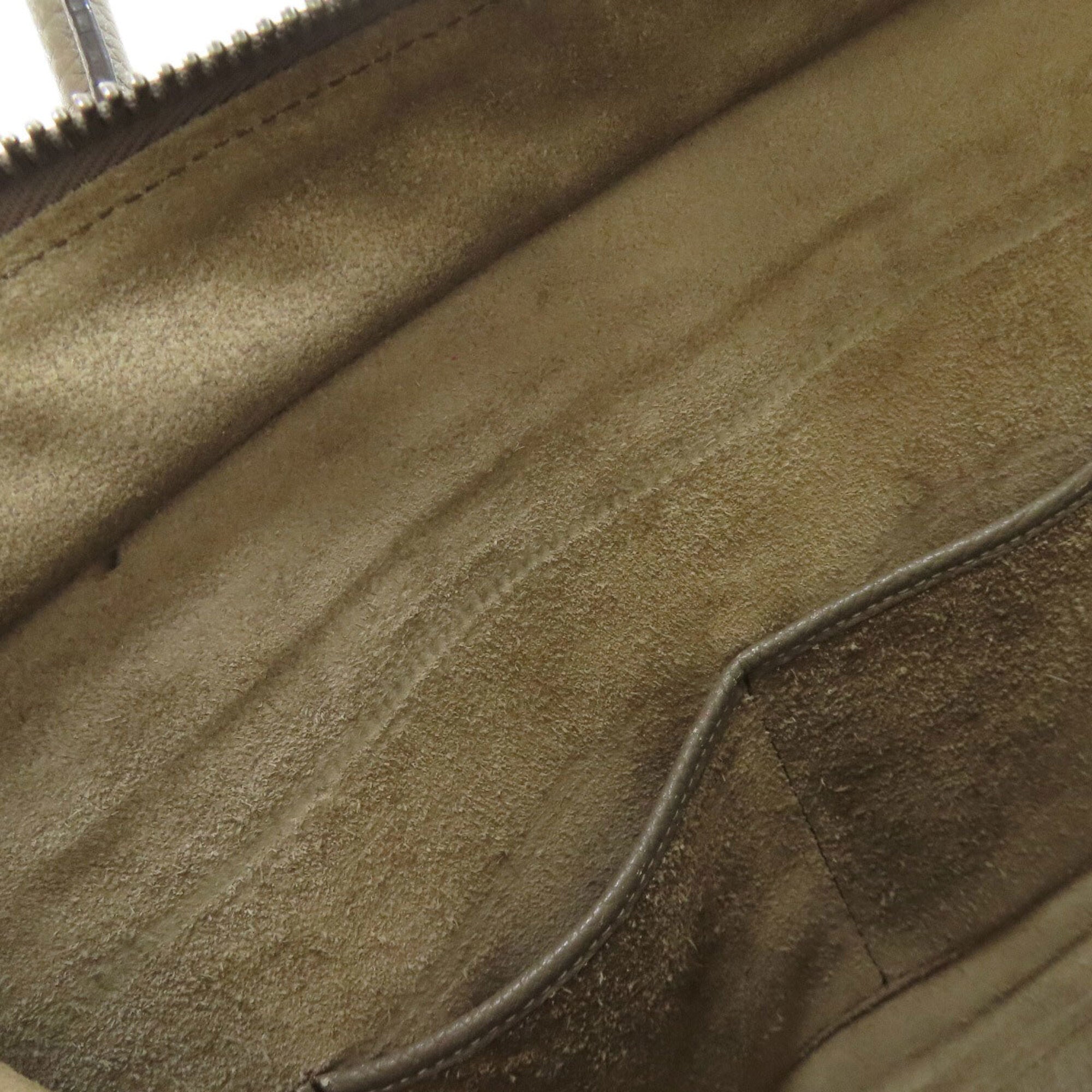 Celine Grayish Leather Handbag (Pre-Owned)