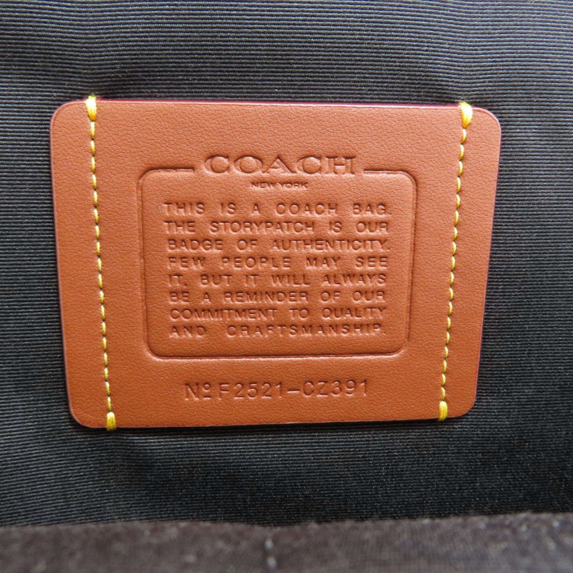 Coach Brown Leather Backpack (Pre-Owned)