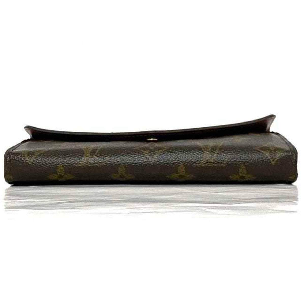 Louis Vuitton Monogram Brown Galle Monogram Monogram Long Wallet (Bi-Fold) (Pre-Owned)