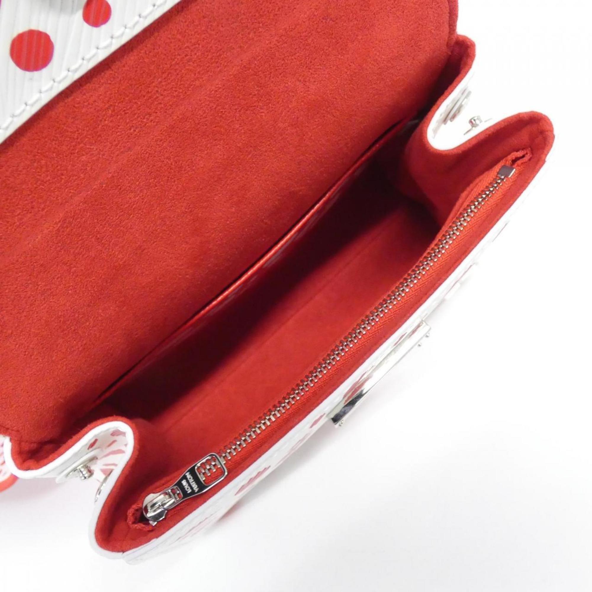 Louis Vuitton Blanc Rouge Leather Handbag (Pre-Owned)
