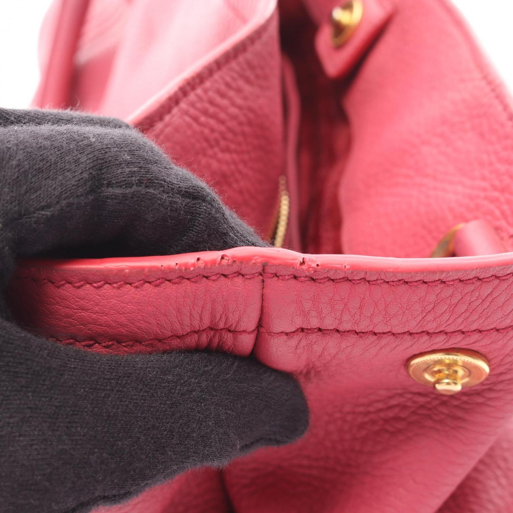 Prada Pink Vitello Daino Handbag (Pre-Owned)