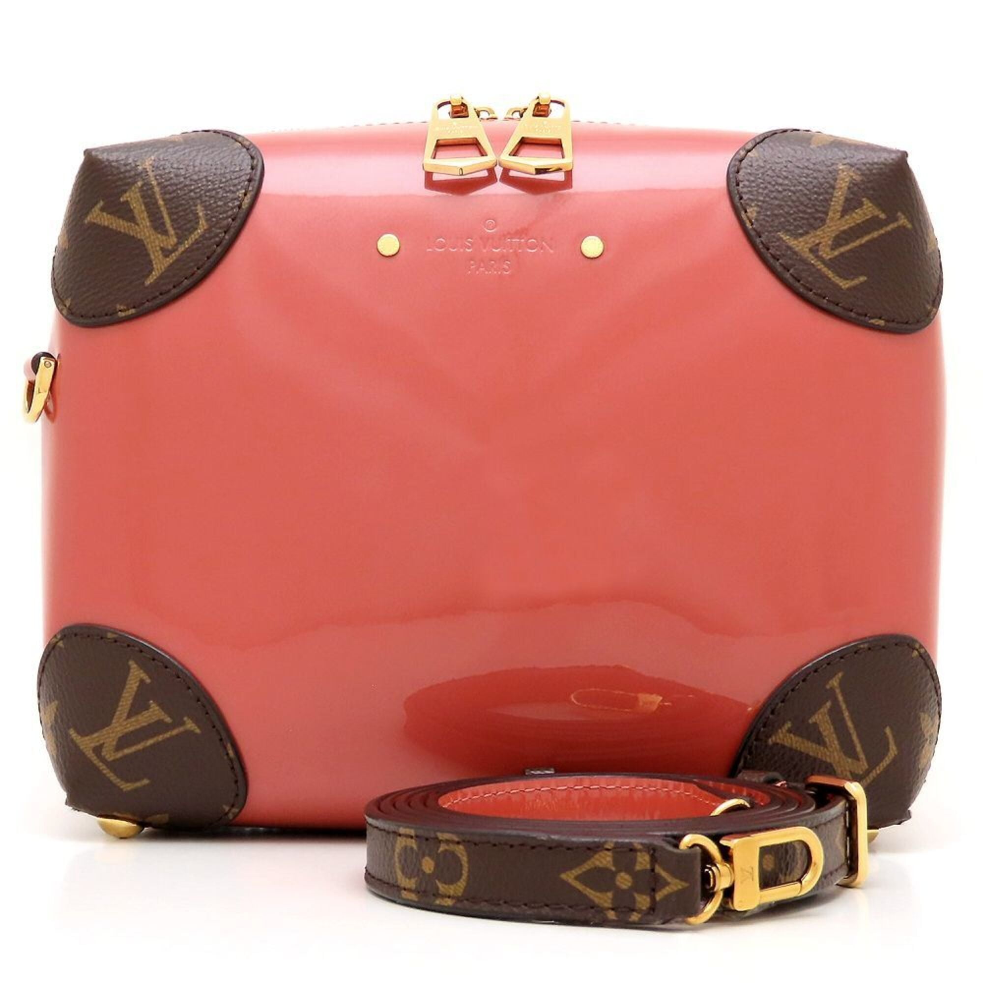 Louis Vuitton Monogram Vernis Brown Monogram Vernis Shoulder Bag (Pre-Owned)