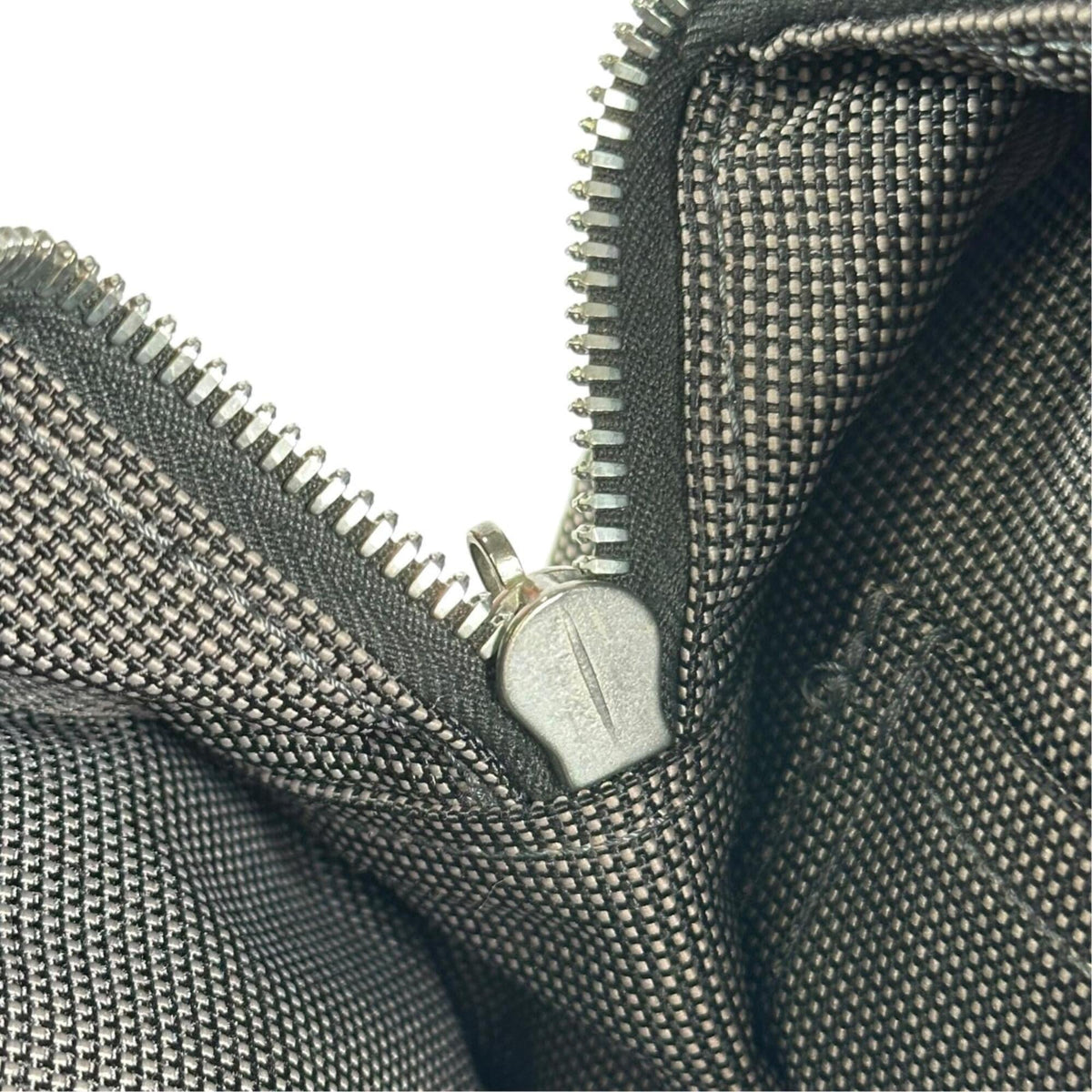 Hermes Gray Canvas Backpack (Pre-Owned)