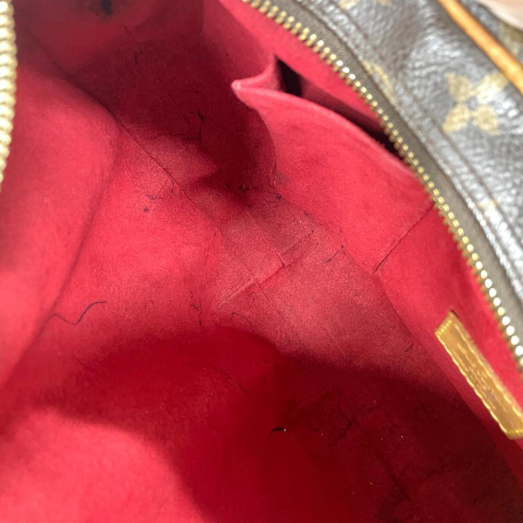Louis Vuitton Brown Monogram Canvas Shoulder Bag (Pre-Owned)
