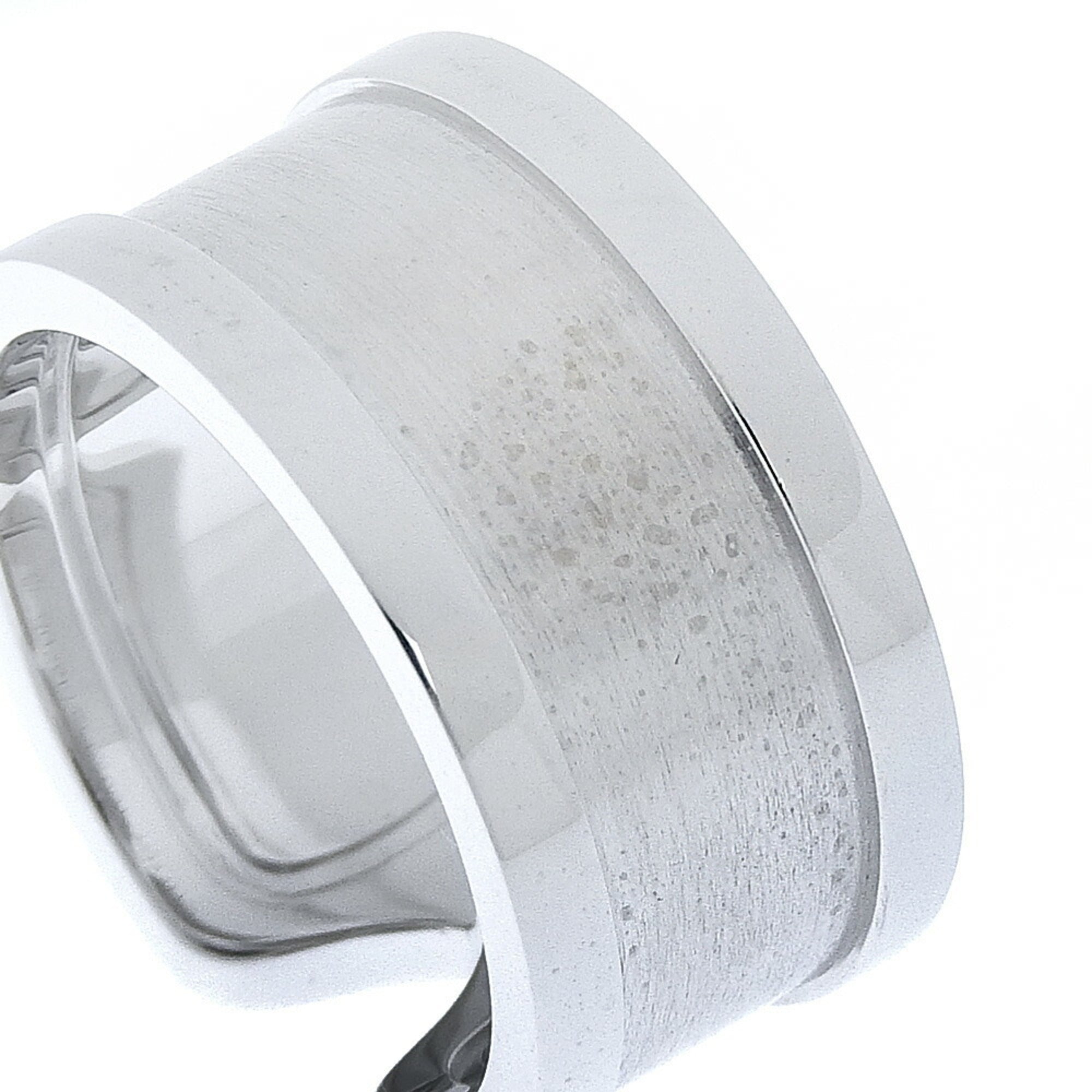 Cartier C2 Silver White Gold (18K) Band Ring (Pre-Owned)