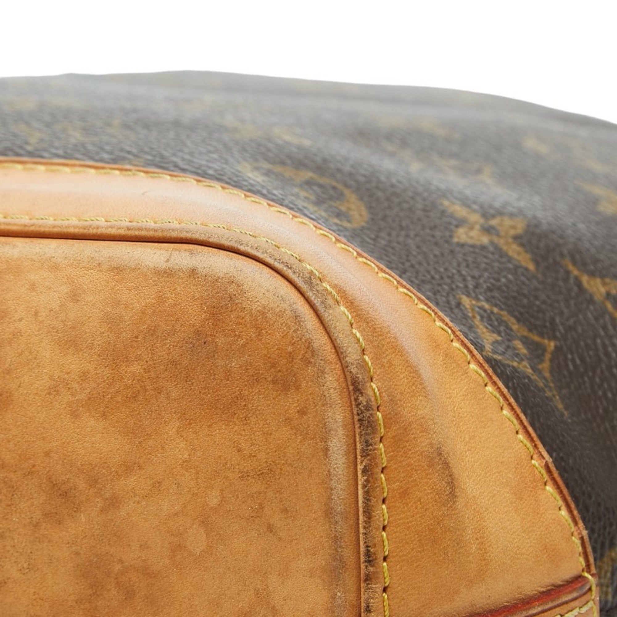 Louis Vuitton Brown Pvc Leather Handbag (Pre-Owned)
