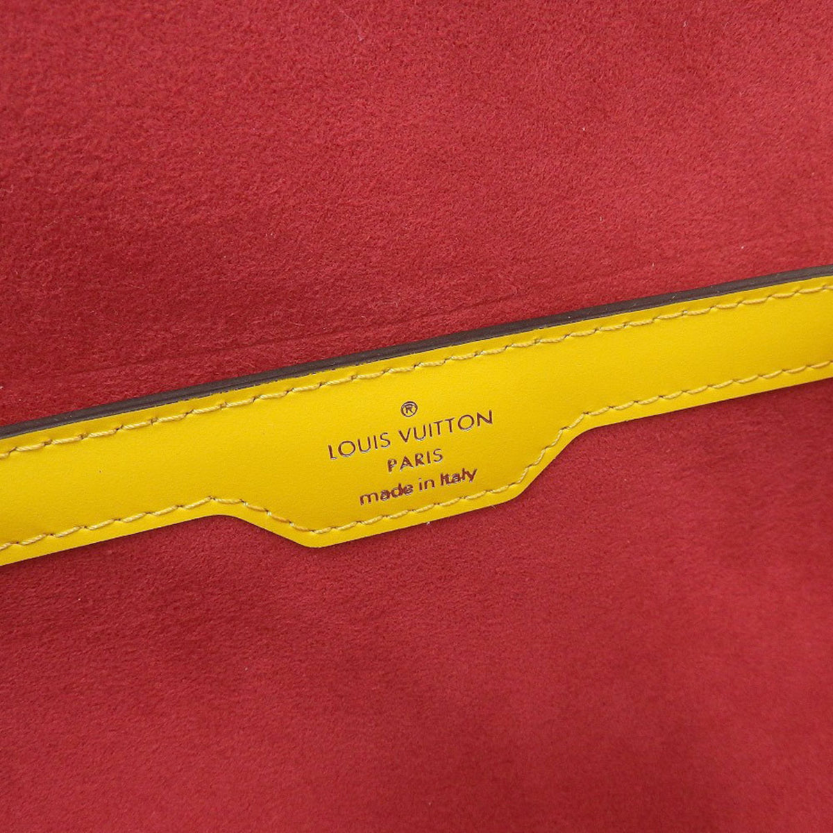 Louis Vuitton Epi Jaune Yellow Epi Leather Shoulder Bag (Pre-Owned)