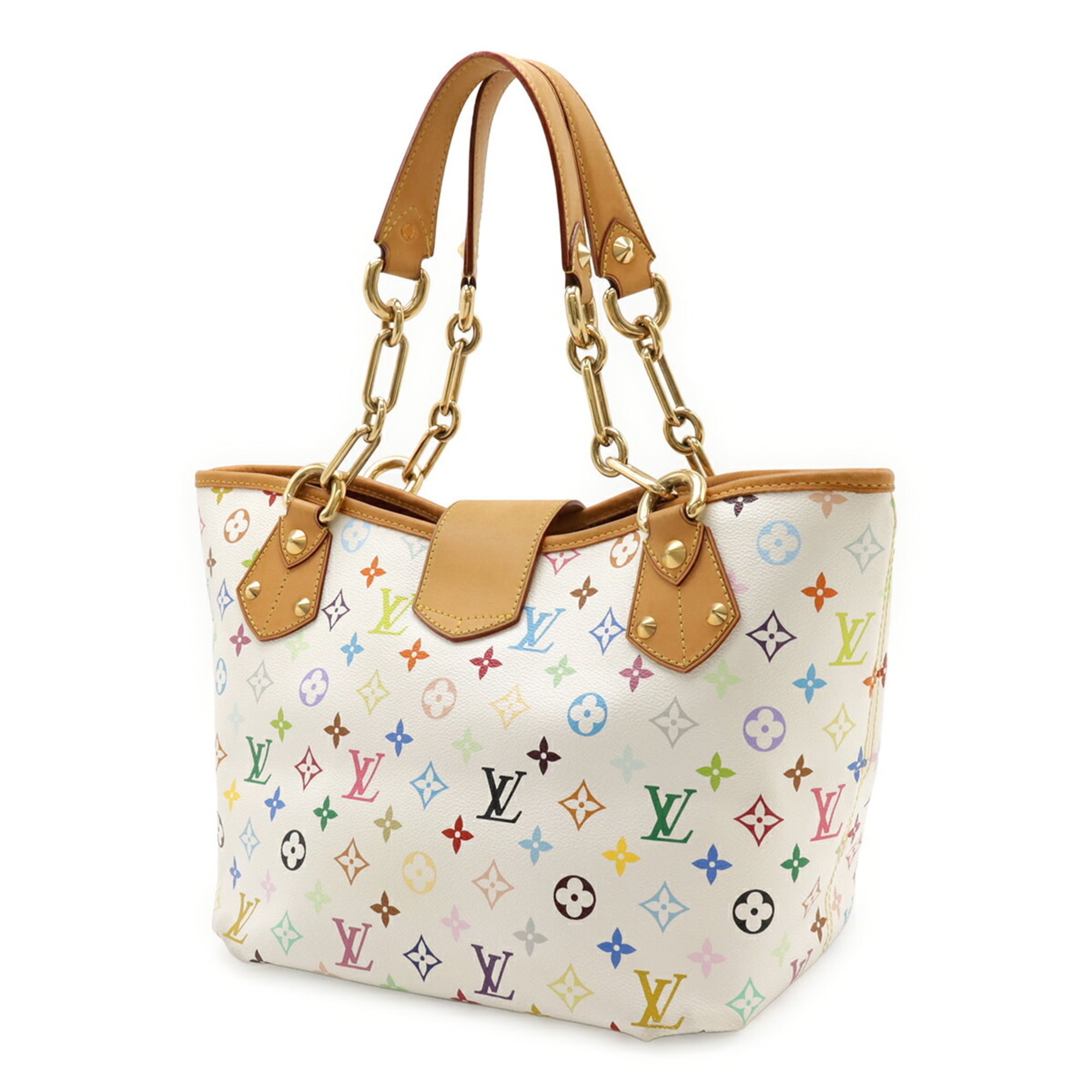 Louis Vuitton Monogram Multicolore Blanc Monogram Multicolore Shoulder Bag Tote Bag (Pre-Owned)