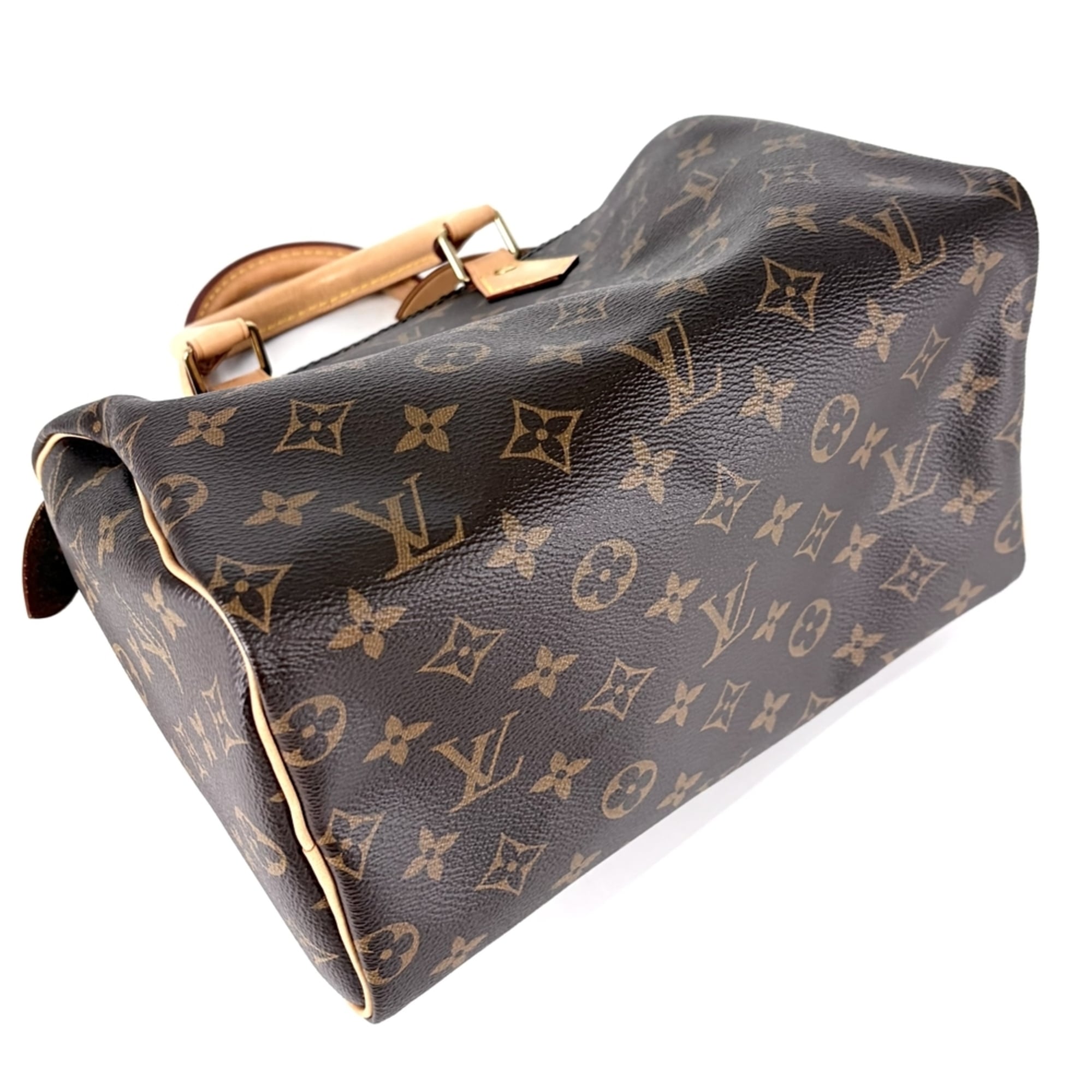 Louis Vuitton Monogram Brown Monogram Boston Bag Handbag (Pre-Owned)