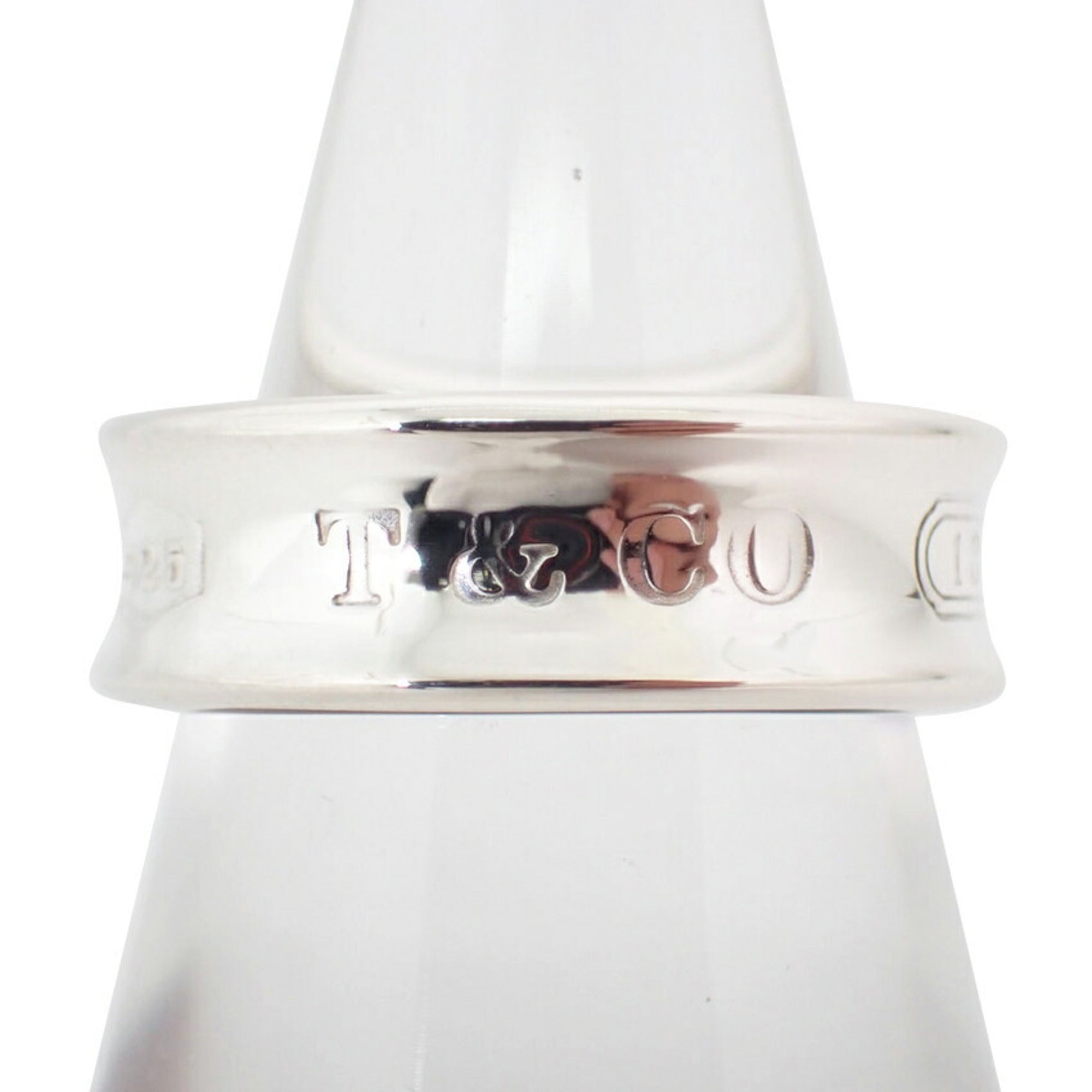 Tiffany Silver Sterling Silver 925 Band Ring (Pre-Owned)