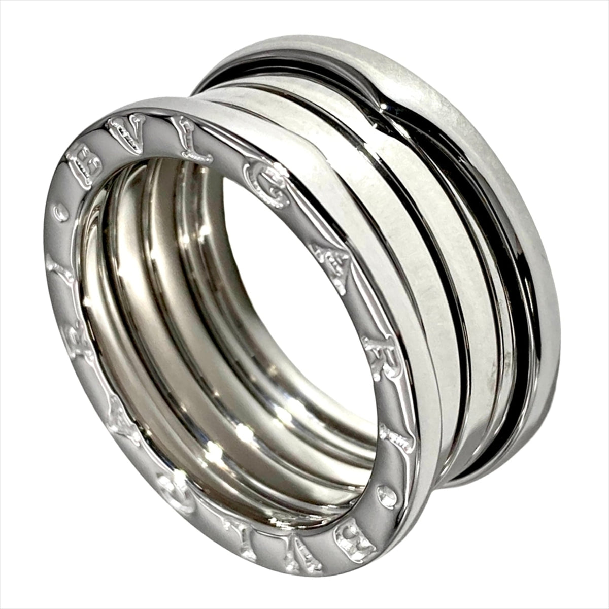 Bvlgari B.Zero1 White Gold (18K) Band Ring (Pre-Owned)