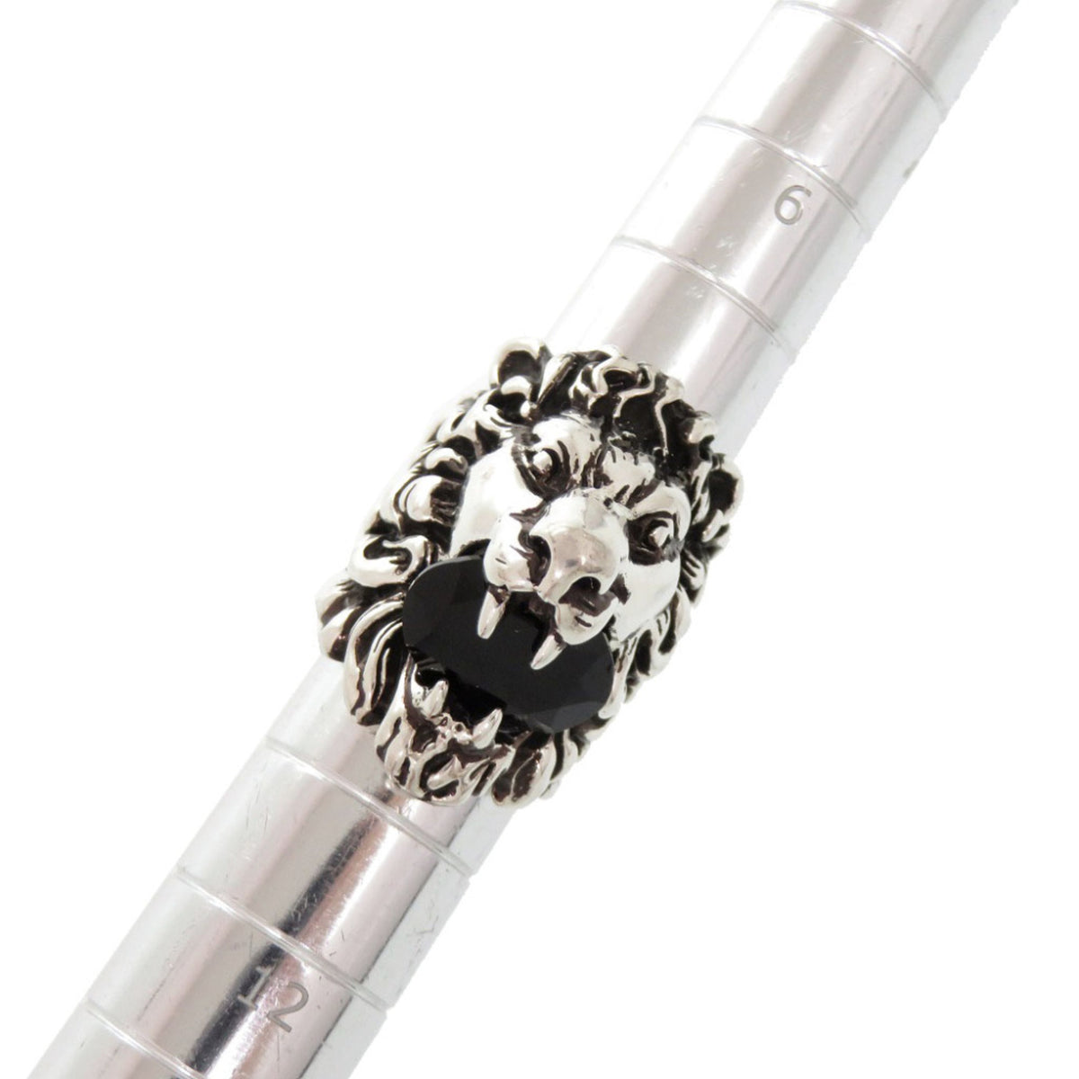 Gucci Silver Metal Band Ring (Pre-Owned)