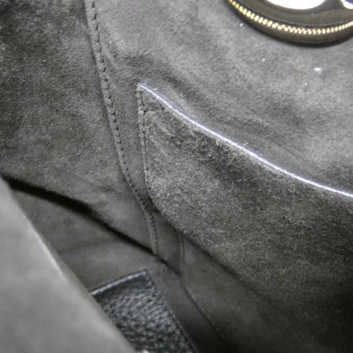 Christian Dior Black Leather Handbag (Pre-Owned)