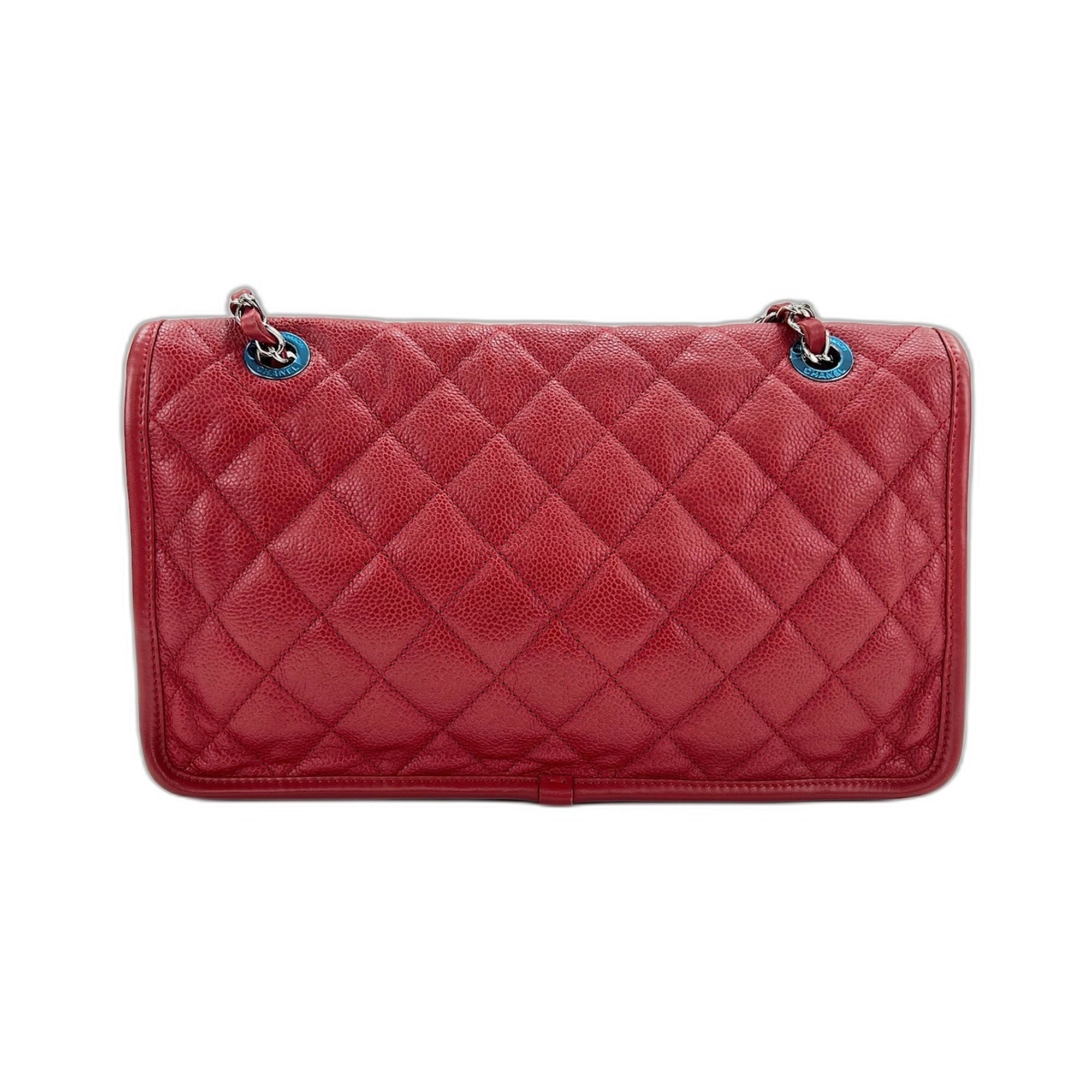 Chanel Red Color Shoulder Bag (Pre-Owned)