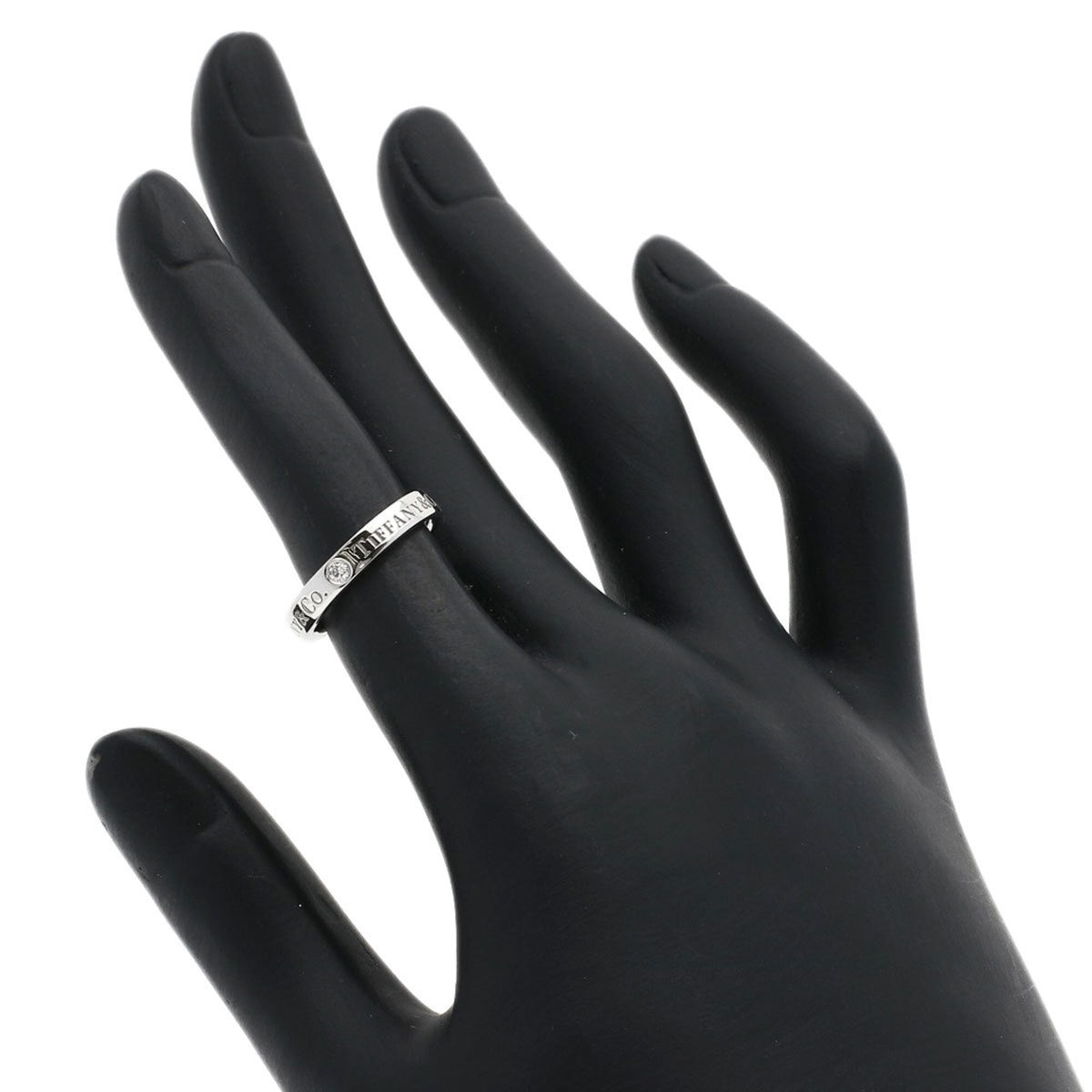 Tiffany Platinum 950 Band Ring (Pre-Owned)