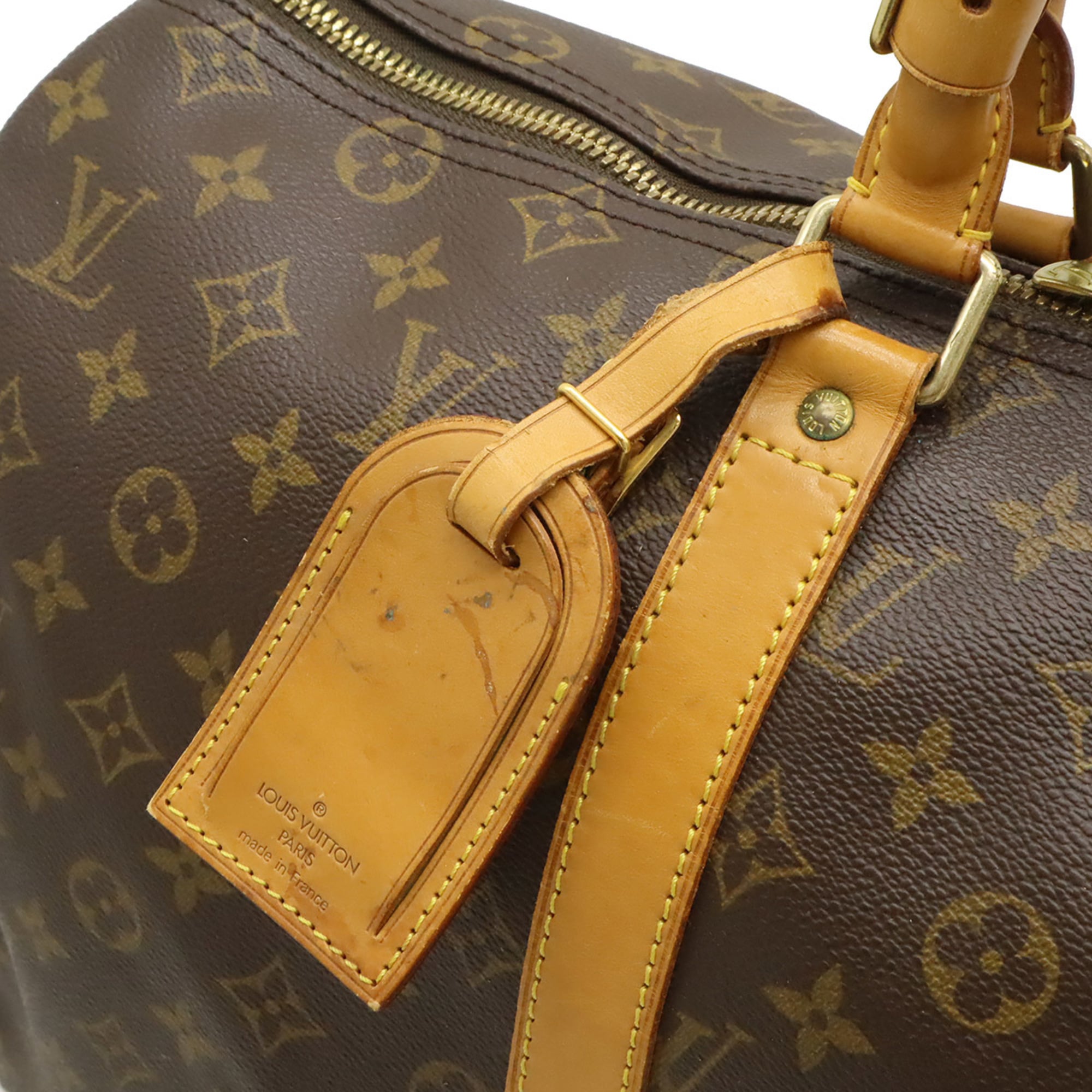 Louis Vuitton Monogram Brown Monogram Boston Bag Handbag (Pre-Owned)
