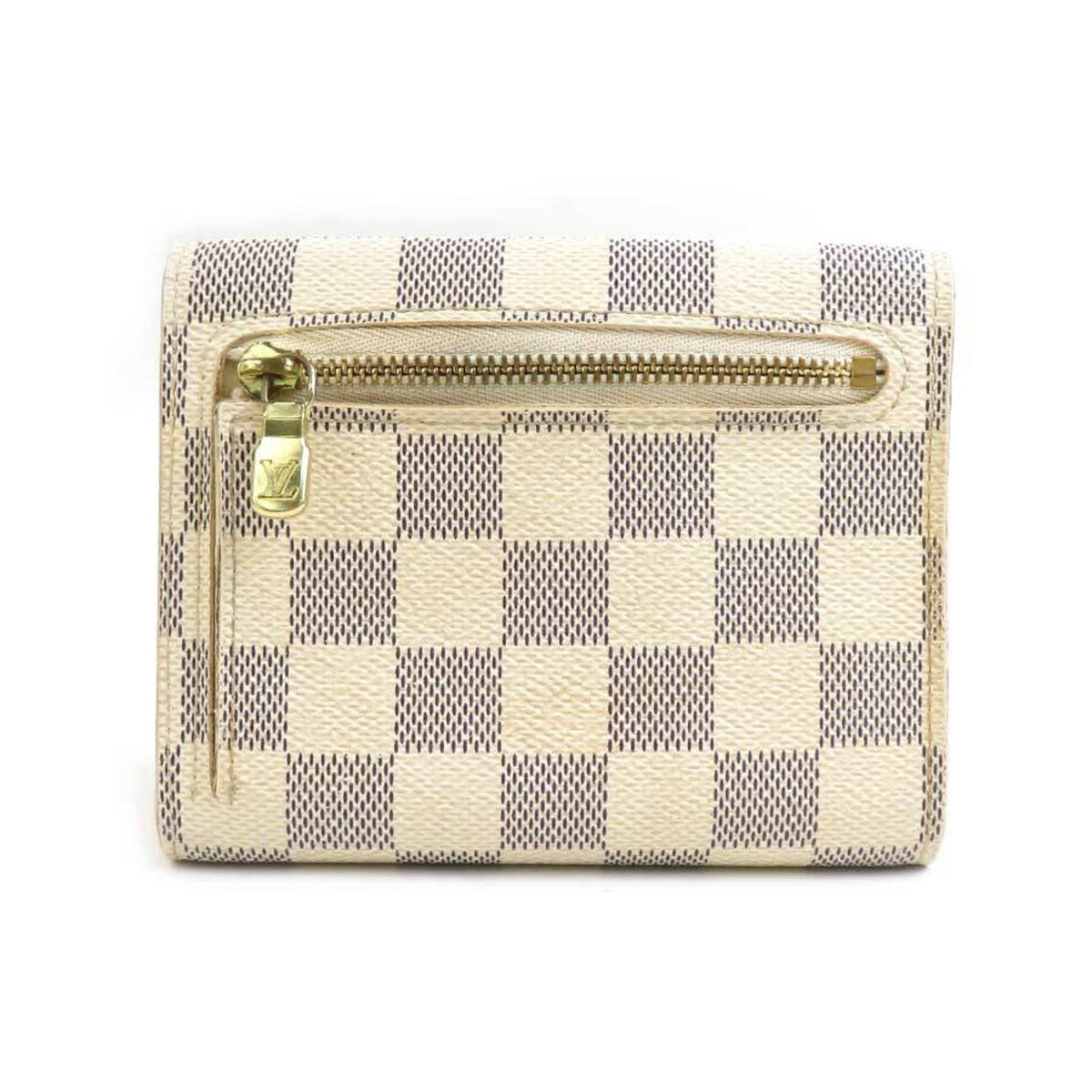 Louis Vuitton Ivory Damier Azur Wallet (Bi-Fold) (Pre-Owned)
