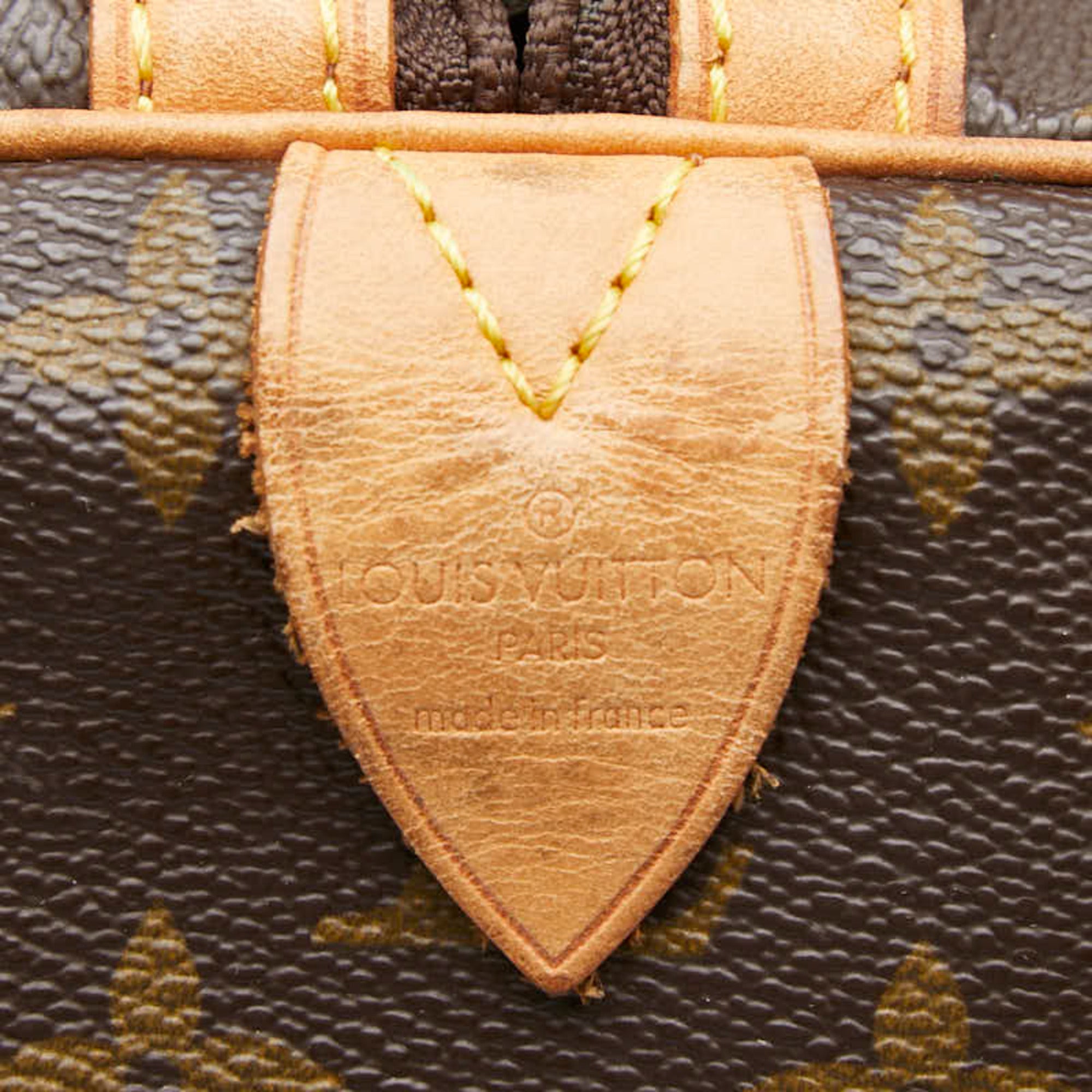 Louis Vuitton Brown Pvc Leather Boston Bag (Pre-Owned)