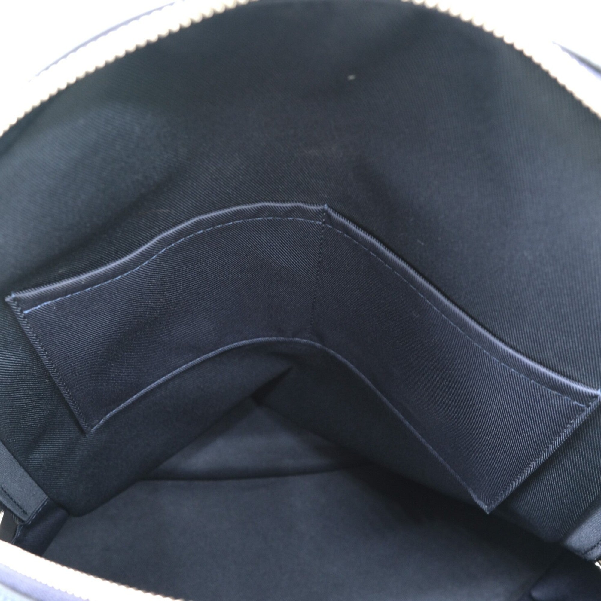 Louis Vuitton Dark Navy Leather Backpack (Pre-Owned)
