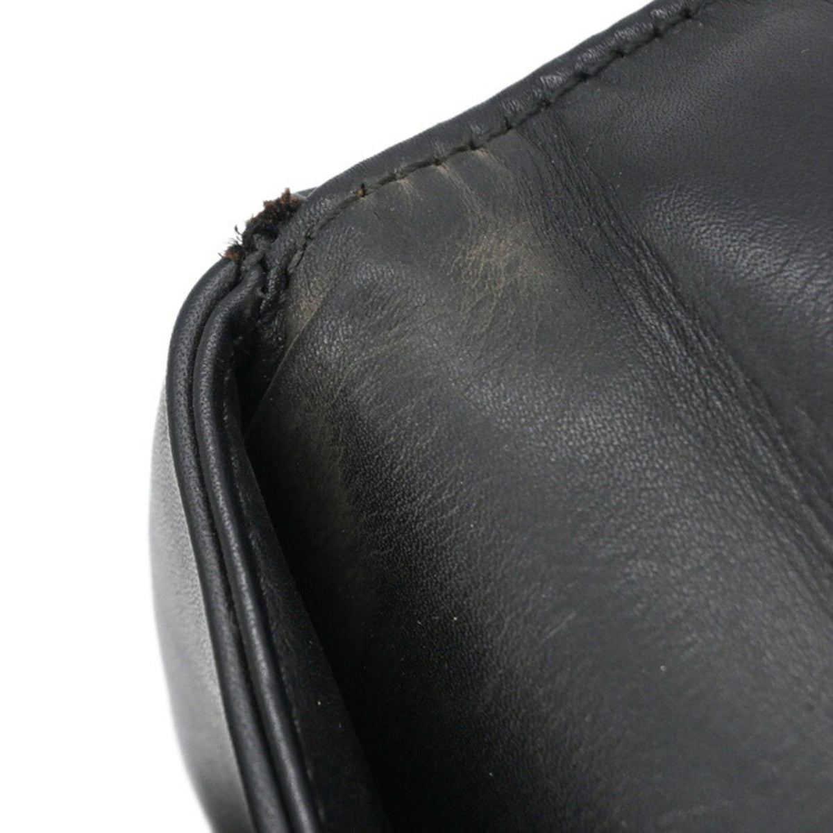 Bottega Veneta Black Leather Briefcase (Pre-Owned)