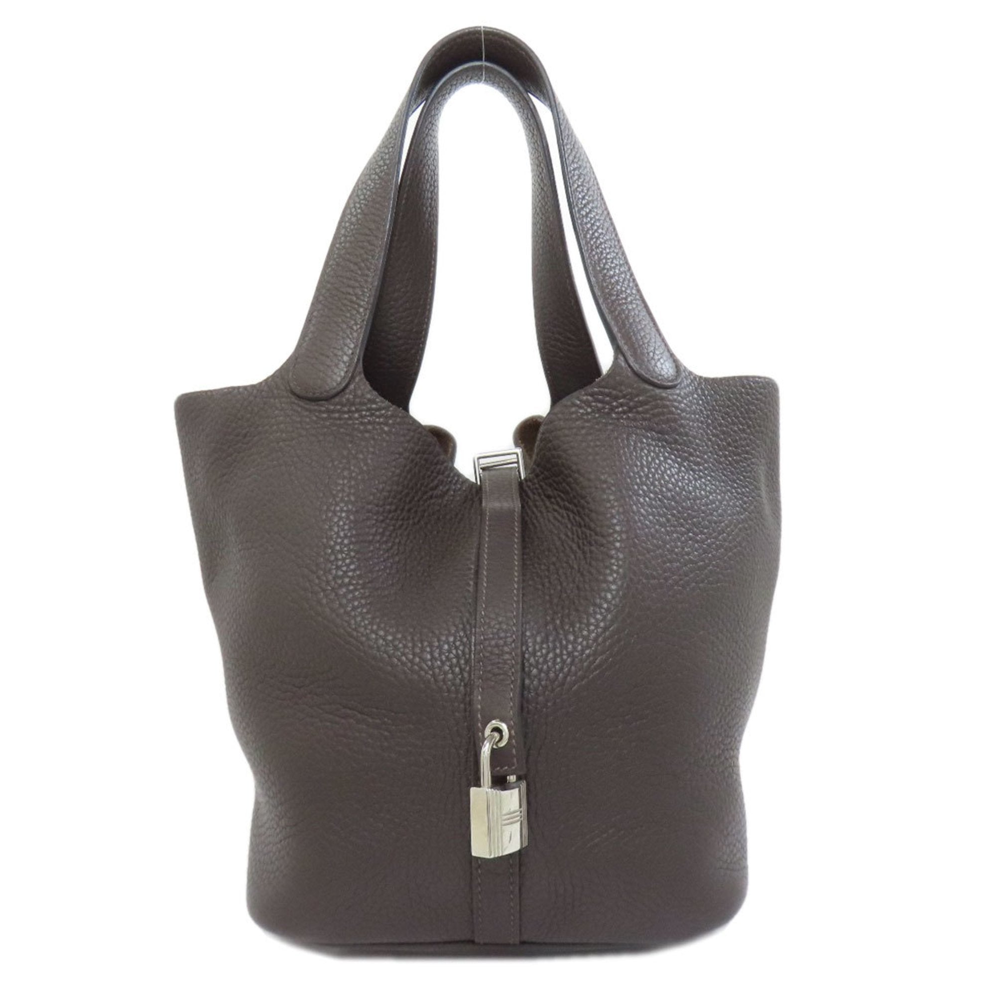Hermes Picotin Brown Handbag (Pre-Owned)
