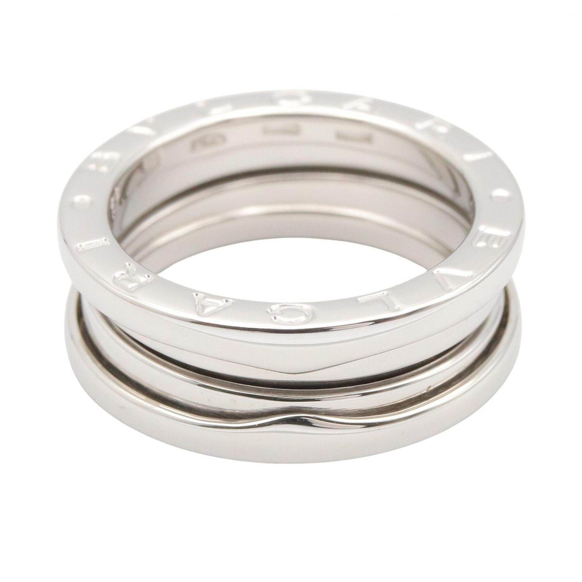 Bvlgari Silver White Gold (18K) Band Ring (Pre-Owned)