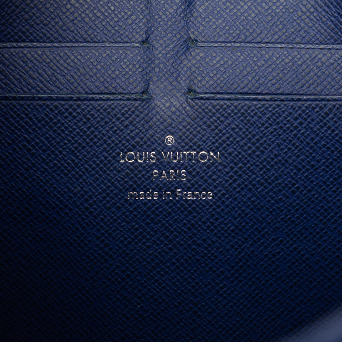 Louis Vuitton Cobalt Taigarama Clutch Bag Pochette (Pre-Owned)