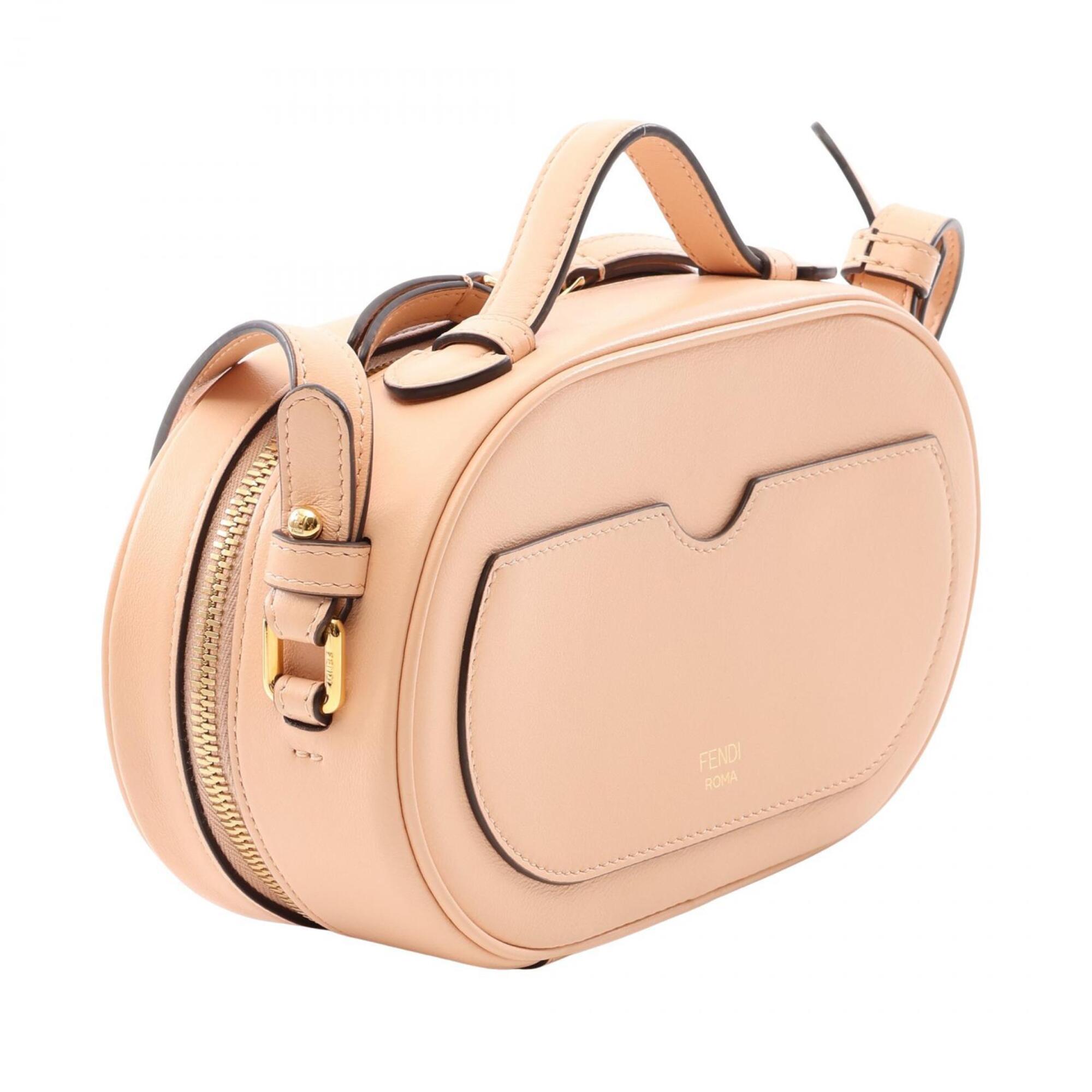 Fendi Pink Leather Handbag (Pre-Owned)