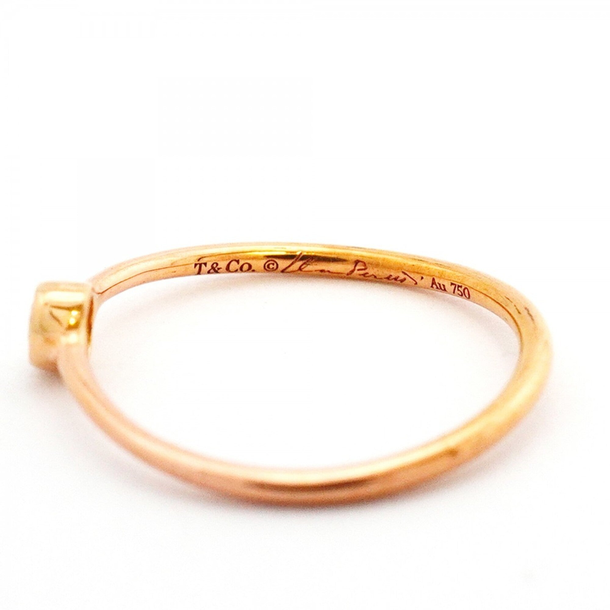 Tiffany Pink Gold (18K) Band Ring (Pre-Owned)