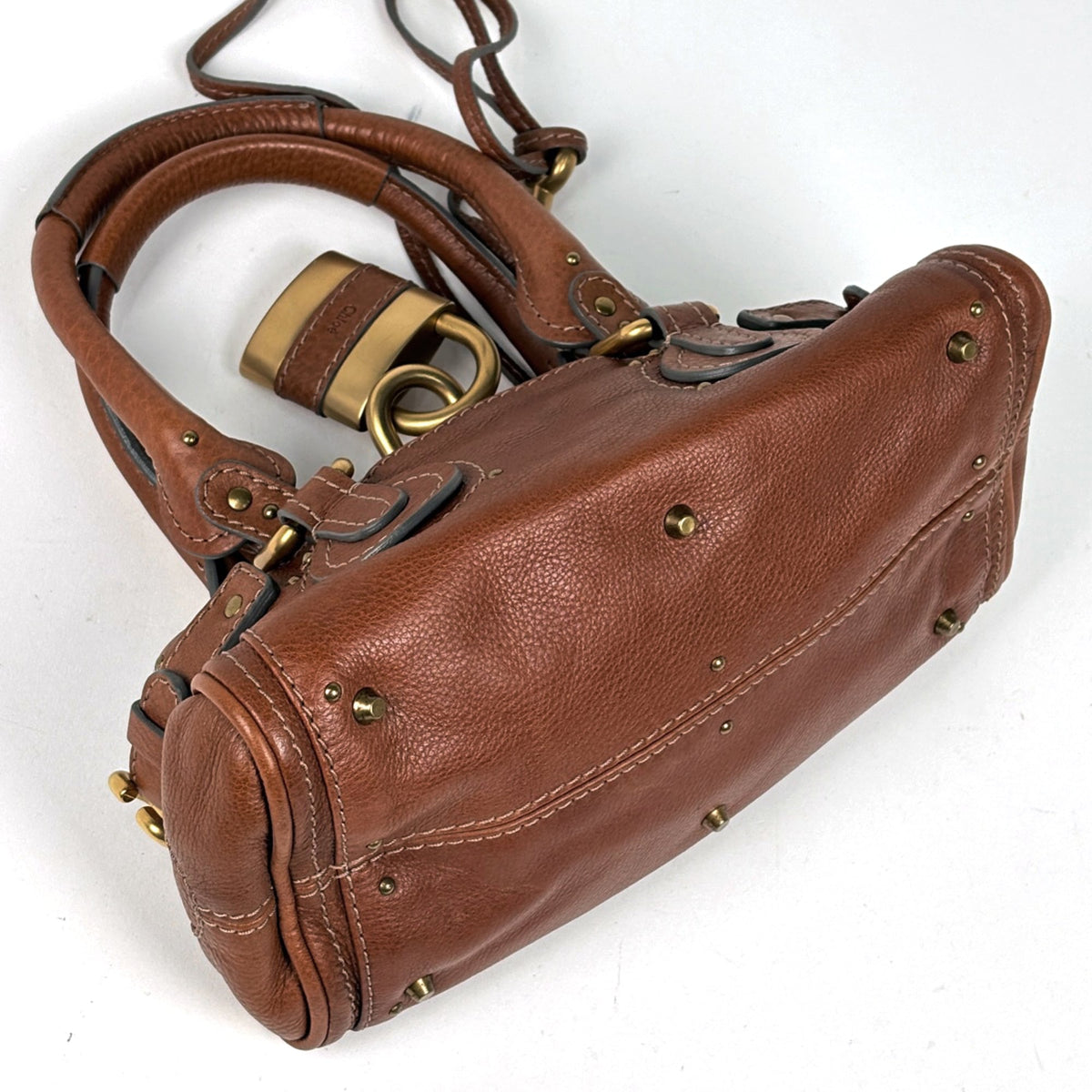 Chloé Paddington Brown Leather Handbag (Pre-Owned)