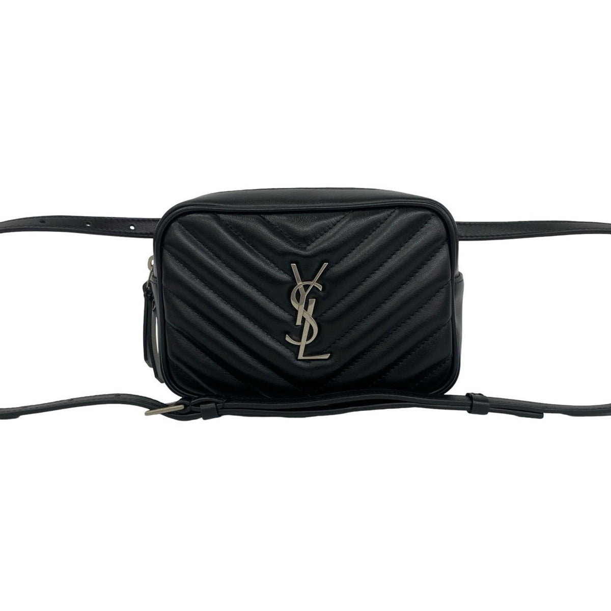 Saint Laurent Black Leather Sling Bag (Pre-Owned)