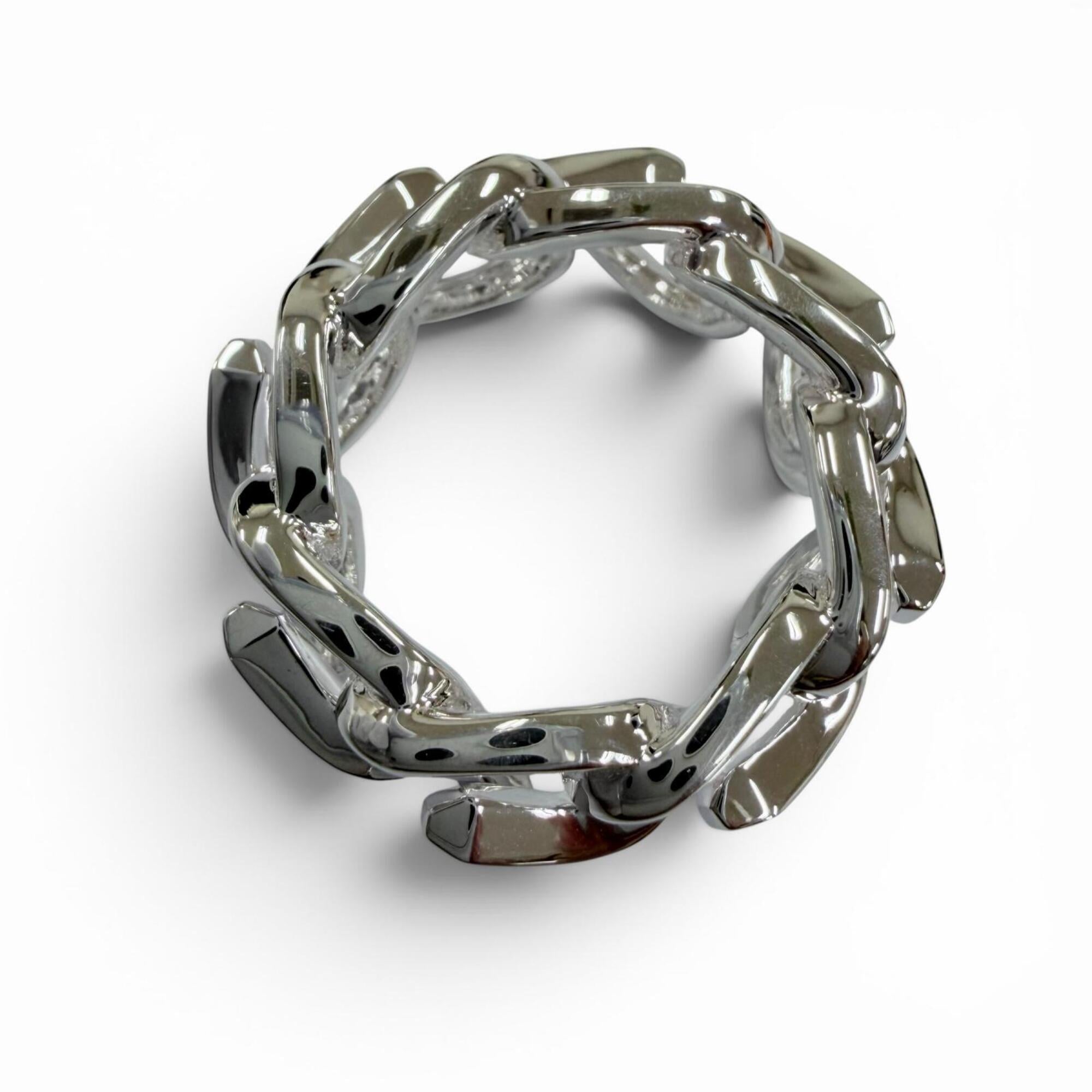 Tiffany Silver Silver 925 Band Ring (Pre-Owned)