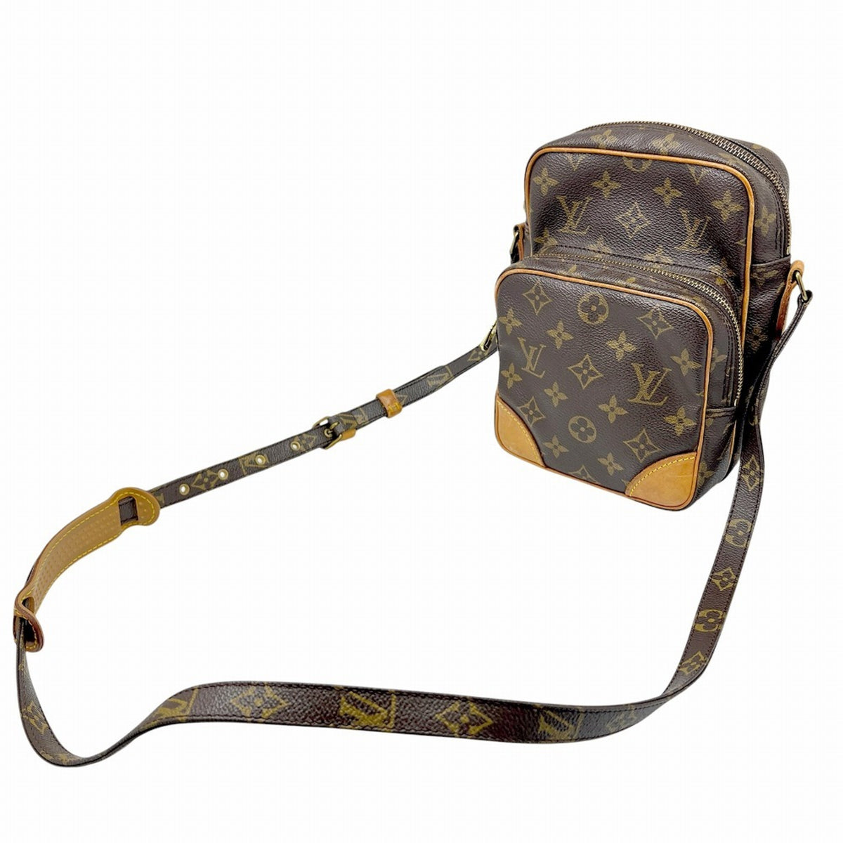 Louis Vuitton Brown Monogram Monogram Shoulder Bag (Pre-Owned)